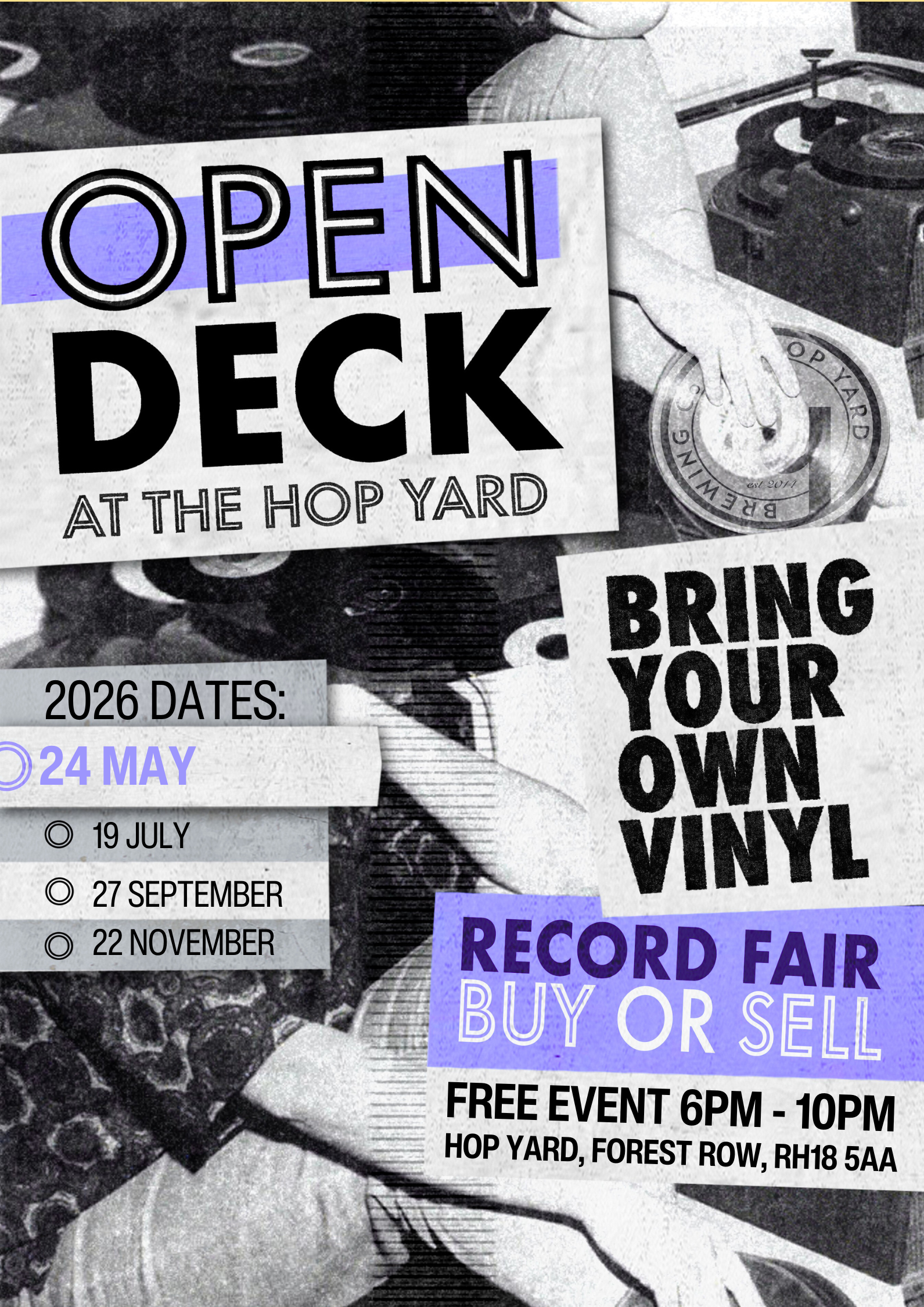 Open Deck: Bring Your Own Vinyl Night