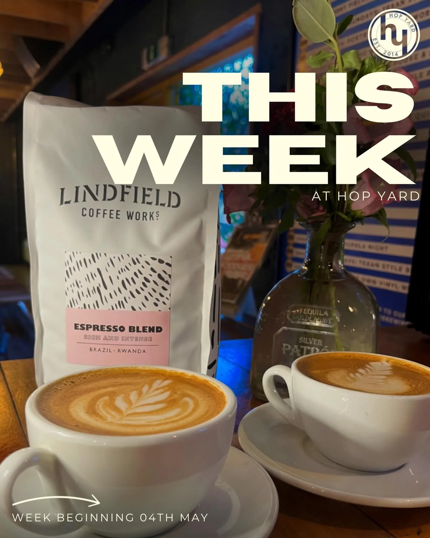 Happy Bank Holiday Monday!🌟 We have a week full of incredible music coming up&hellip;

THU 07TH
- Hop Jam: Jam Session

FRI 08TH
- @generallevy live! - grab your tickets in our bio

SAT 09TH
- John Clutterbuck talks on his 22 day bike ride from Spai