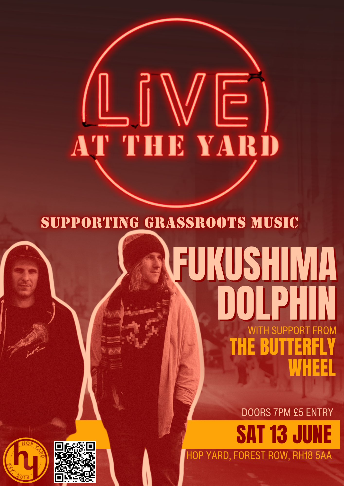 Live at the Yard with Fukushima Dolphin