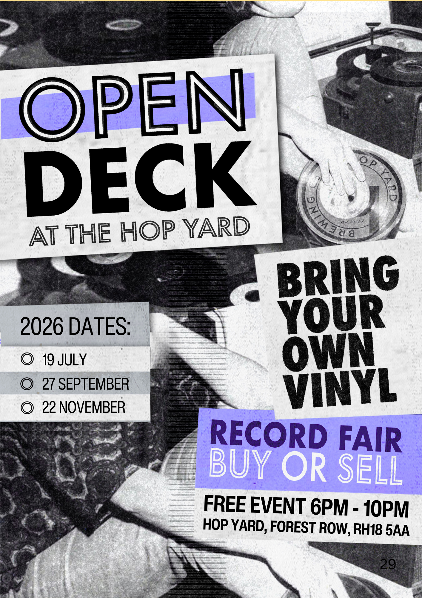 Open Deck: Bring Your Own Vinyl Night
