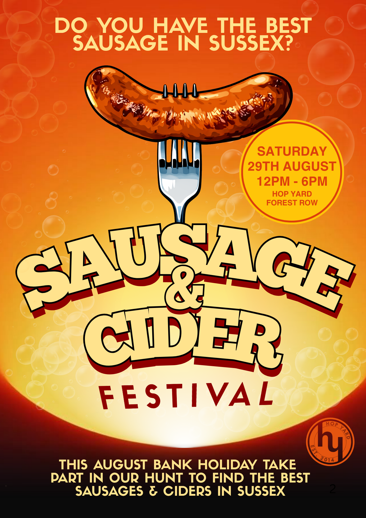 Sausage &amp; Cider Festival