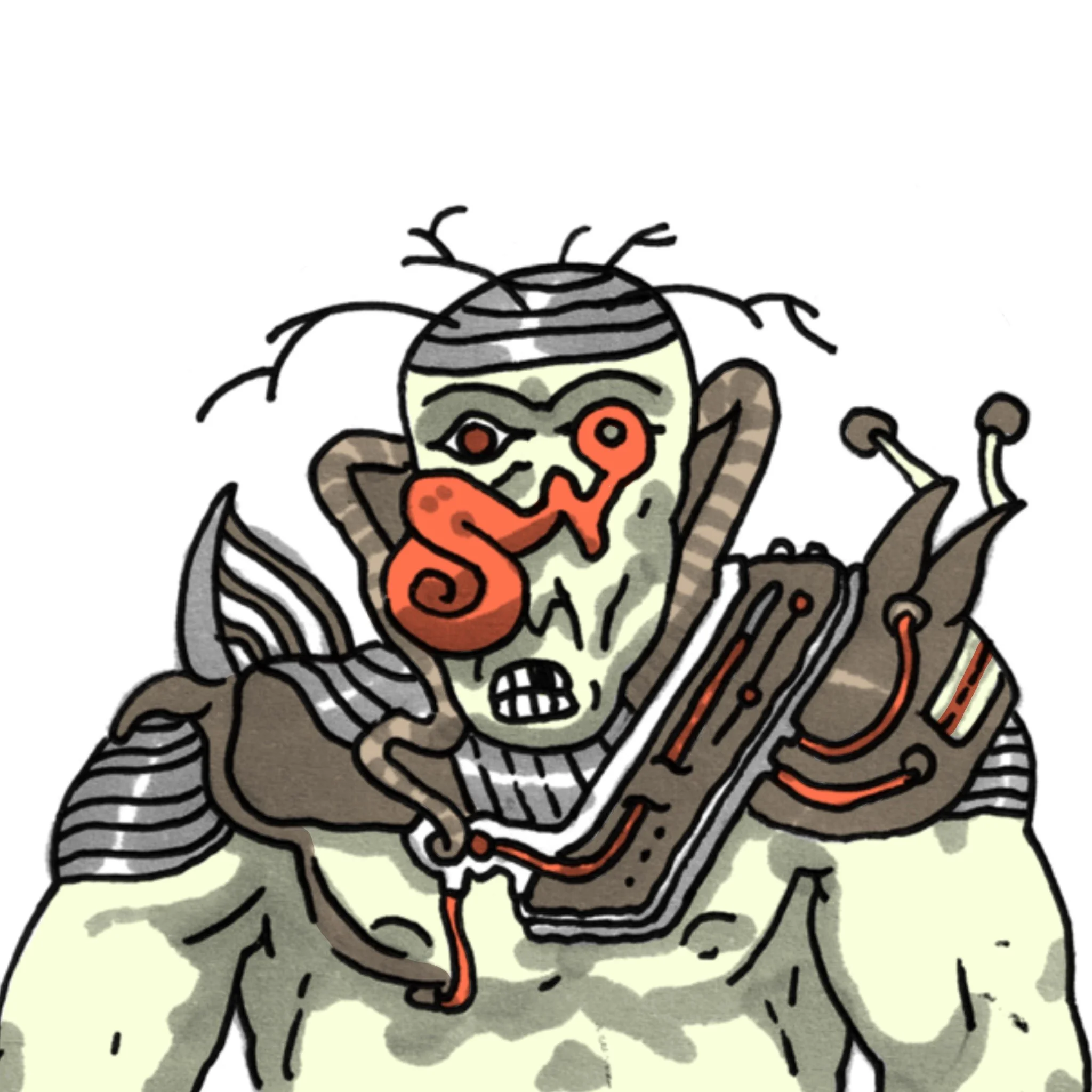 "The tax  -man"
Character from  "Horror Vacui" a fictional Medieval-Fantasy world.
 Personal project.