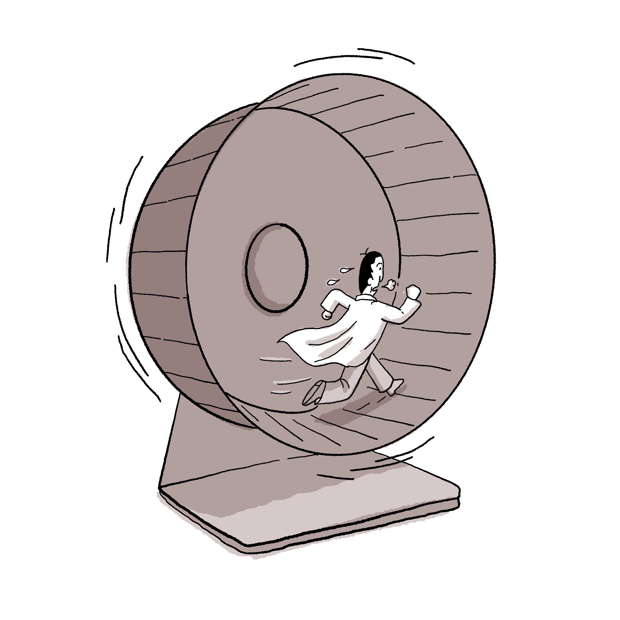 for New Way Coaching, about how to get out of the stress loop