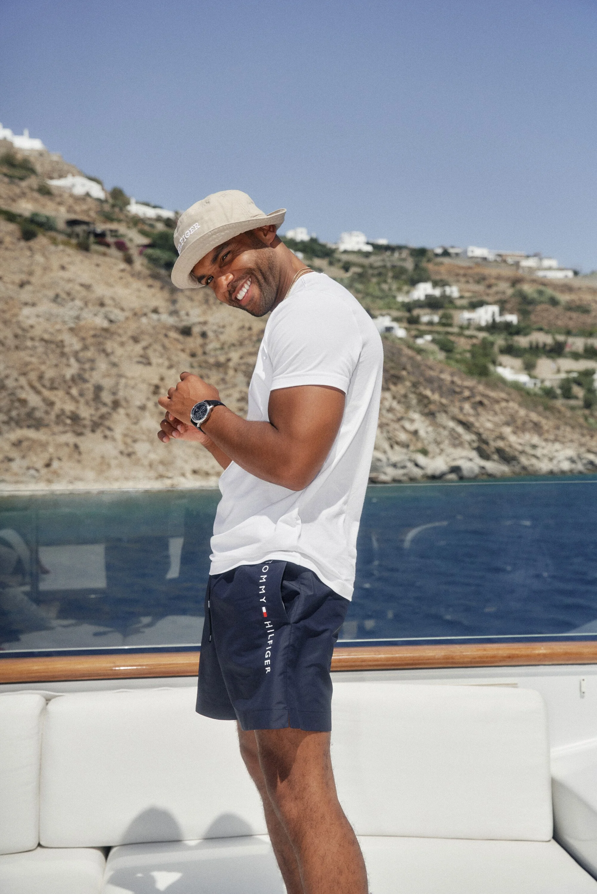 Lucien Laviscount for Tommy Hilfiger Summer 2024