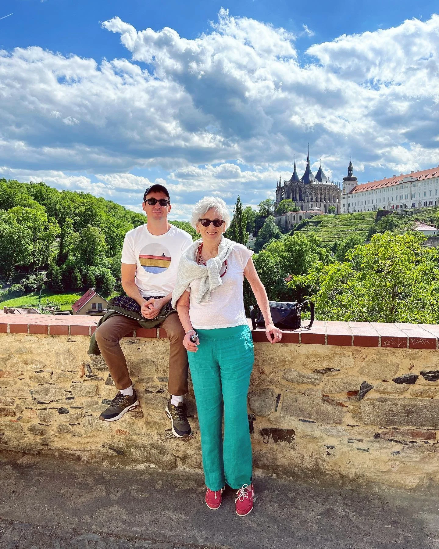 Day trip with @benedicte_denizet &amp; @webbimark