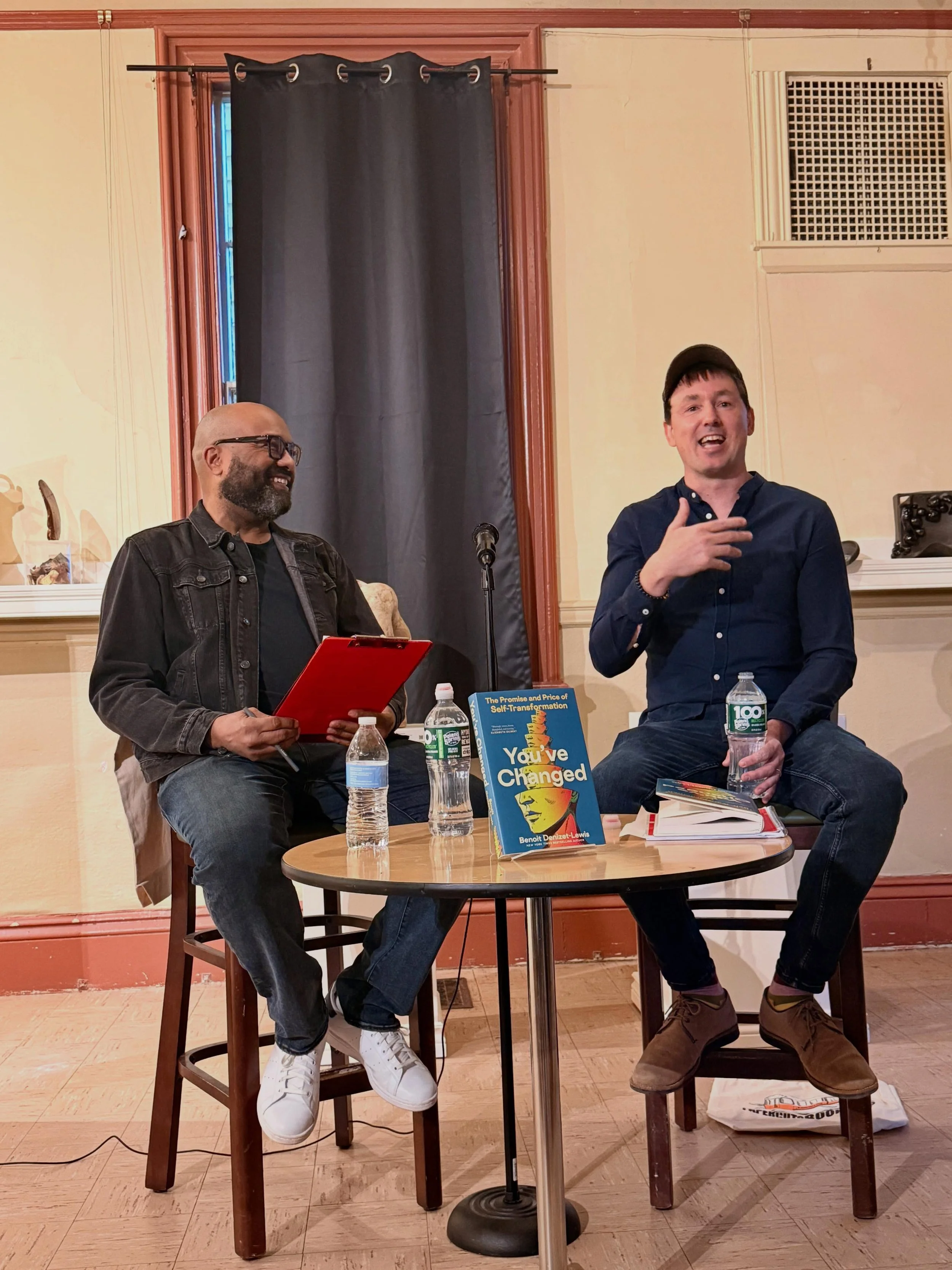 A dream of a You&rsquo;ve Changed book event last night in Jamaica Plain courtesy of @papercutsbookshop. 

Thanks to @jabariasim for the incredible conversation&mdash;and to everyone who came out. It was a perfect night. ❤️🙏

#youvechangedbook #bost
