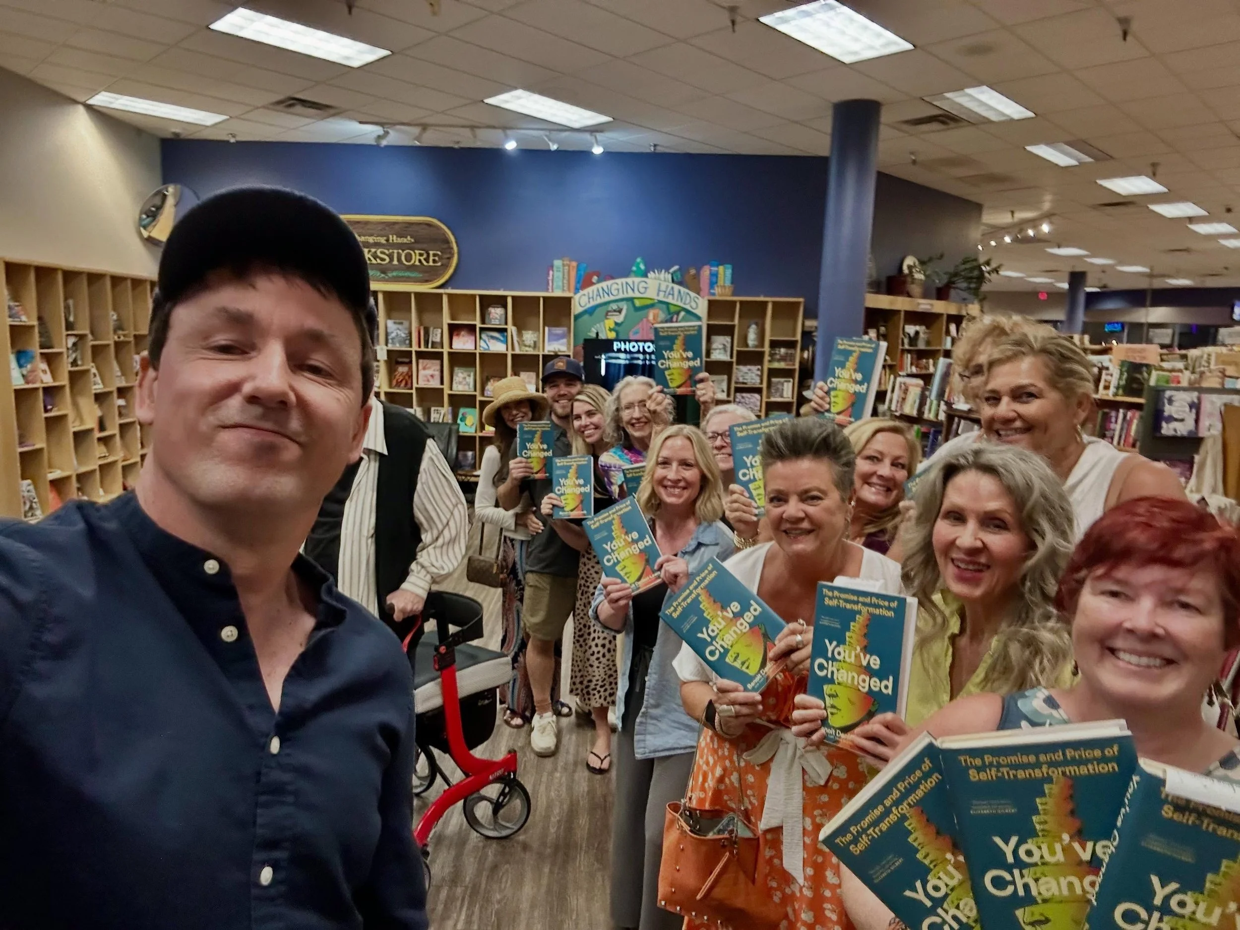 Last night at @changinghands in Tempe was SO MUCH FUN. Thanks to everyone who came out. Great people, great questions, and many books sold. 

Next stops: San Diego tomorrow at @dharmabumtemple and Los Angeles on Thursday at @booksoup. 

@auderemedia 