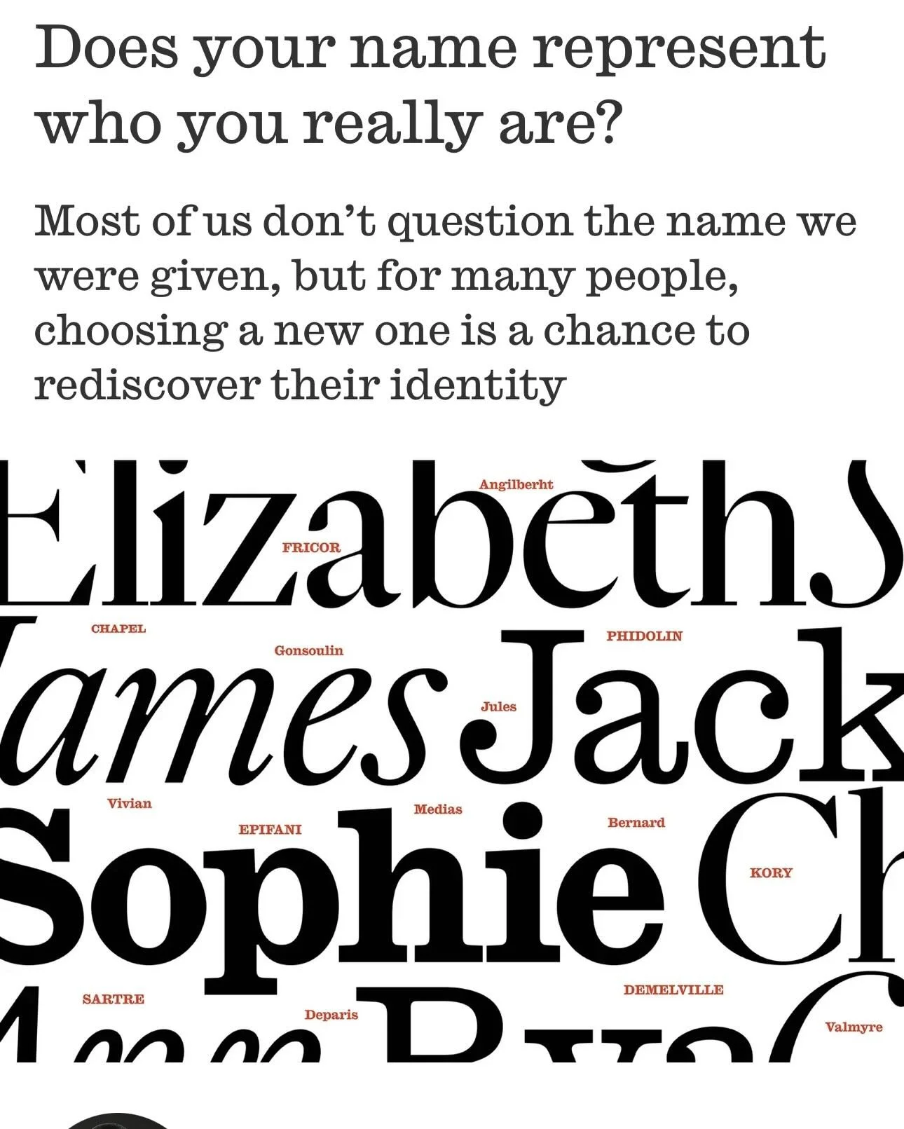 @theobserveruk excerpts part of Chapter 5 of You&rsquo;ve Changed&mdash;Say My (New) Name&mdash;online and in yesterday&rsquo;s print magazine.

As the self has become more like a remix than a statue, name change has exploded in western countries. A 