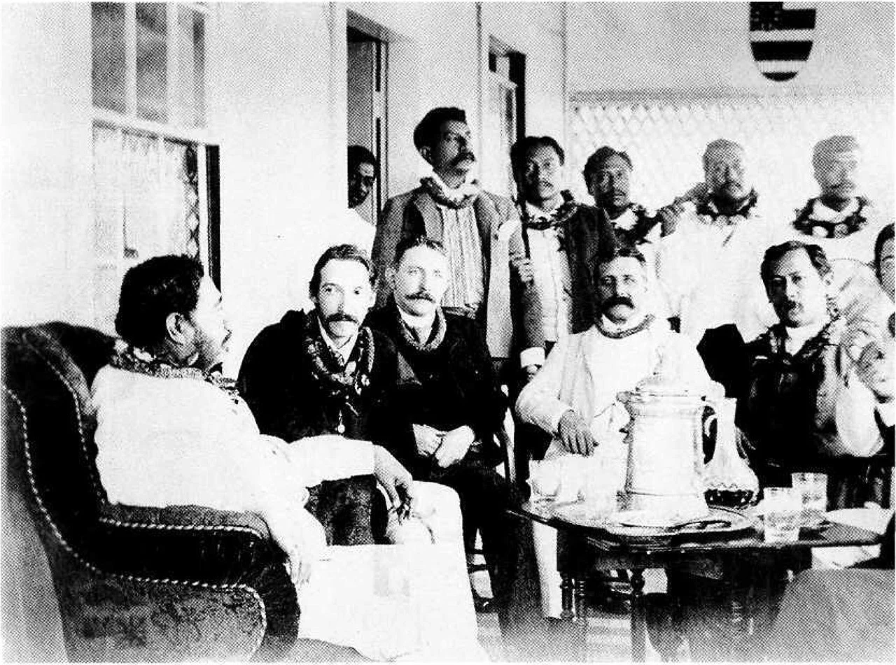 South seas - RLS and last king of Hawaii