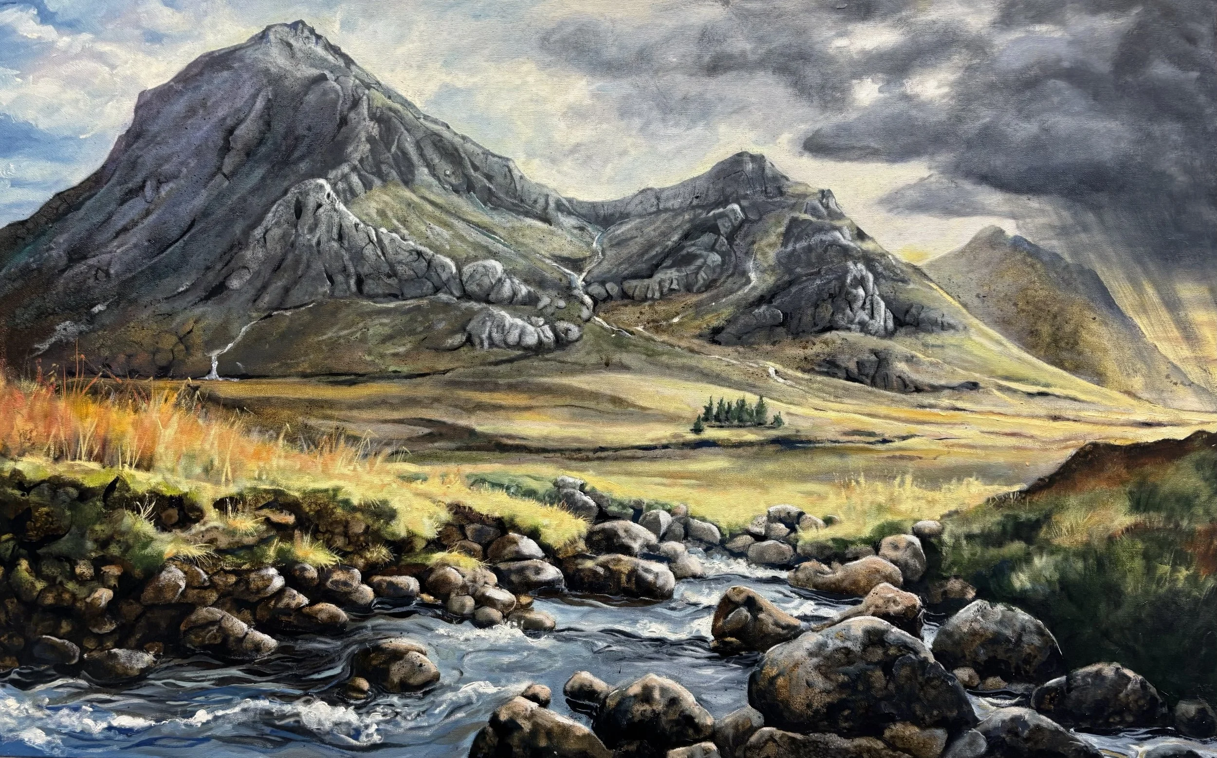 Glencoe 123x77cm / 48x30in £2750