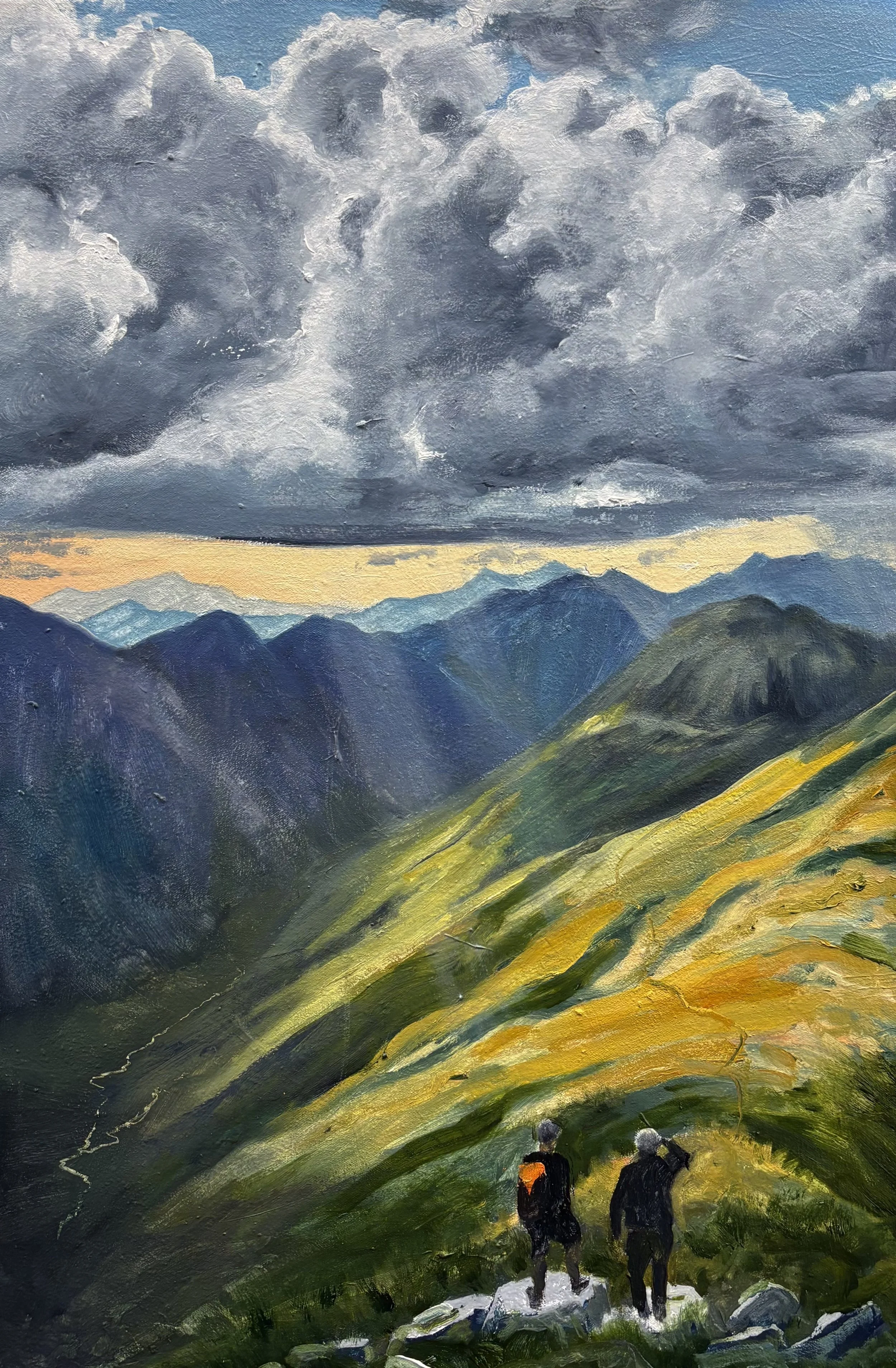 "Way to go", Kintail, South Ridge 61x41cm / 24x16in £850