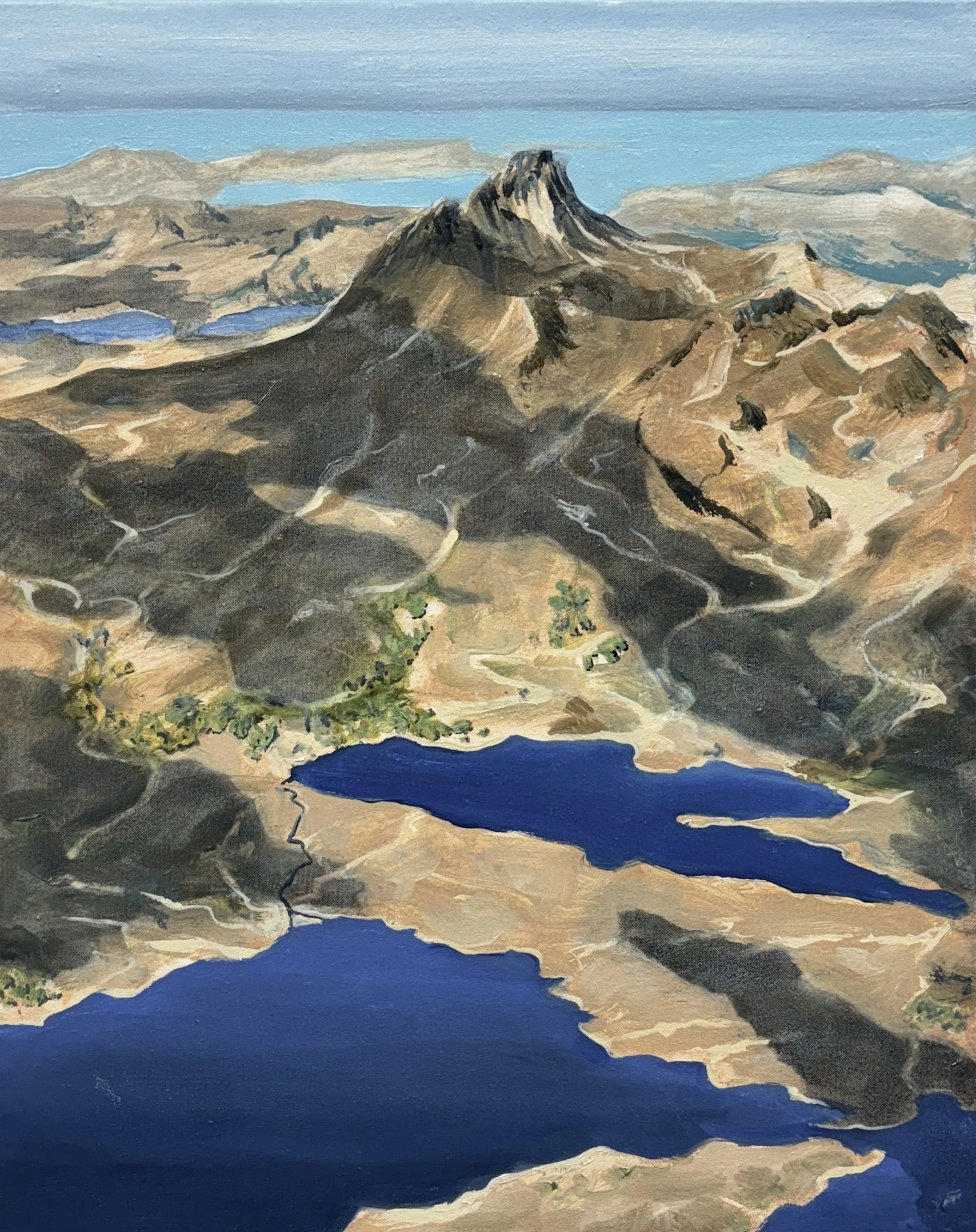 "Eagles Eye", Stack Poilaidh, Ullapool 50x40cm / 20x16in £700