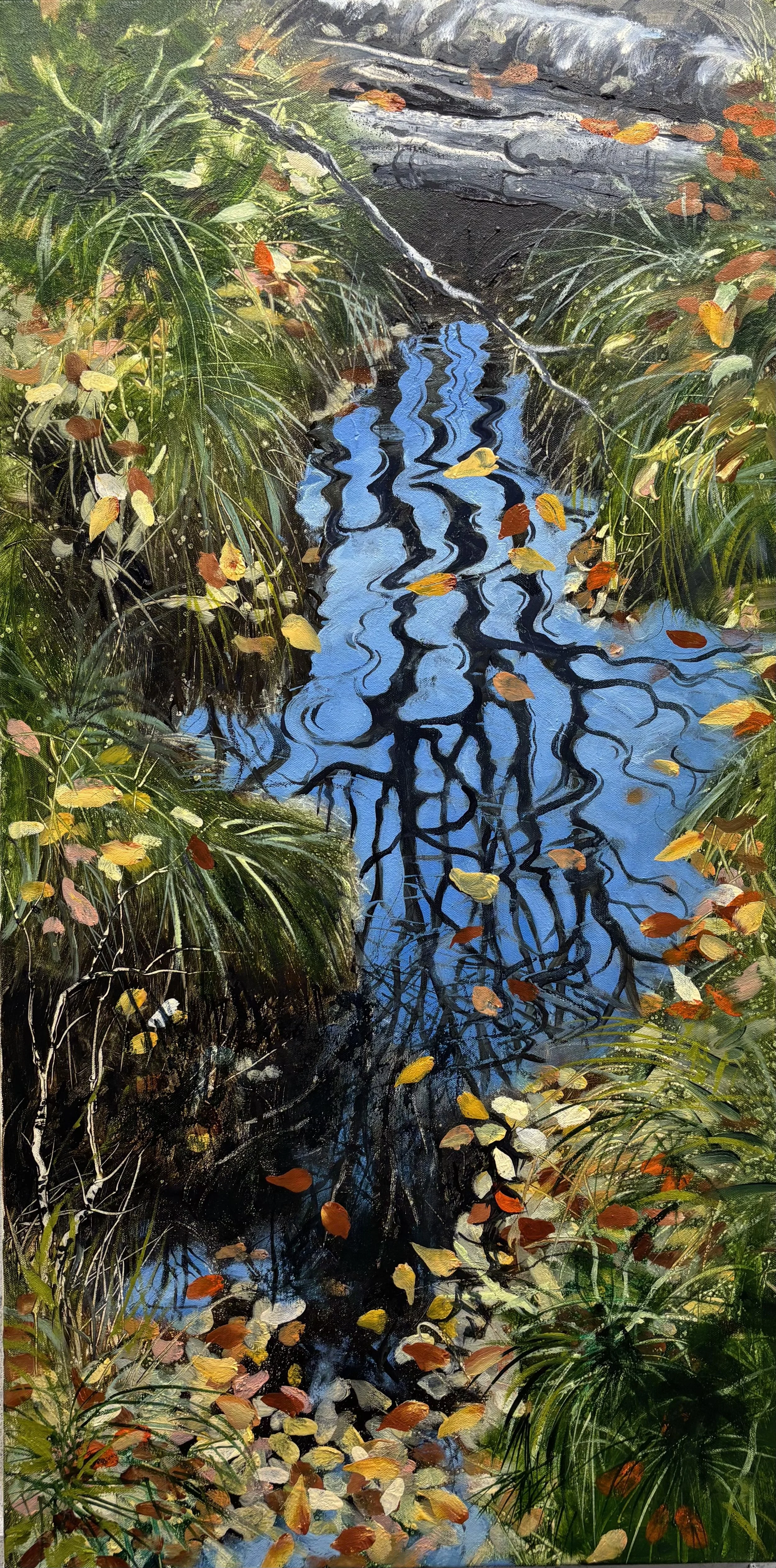 "Fallen", Epping Forest 46x91cm / 18x36in £1400