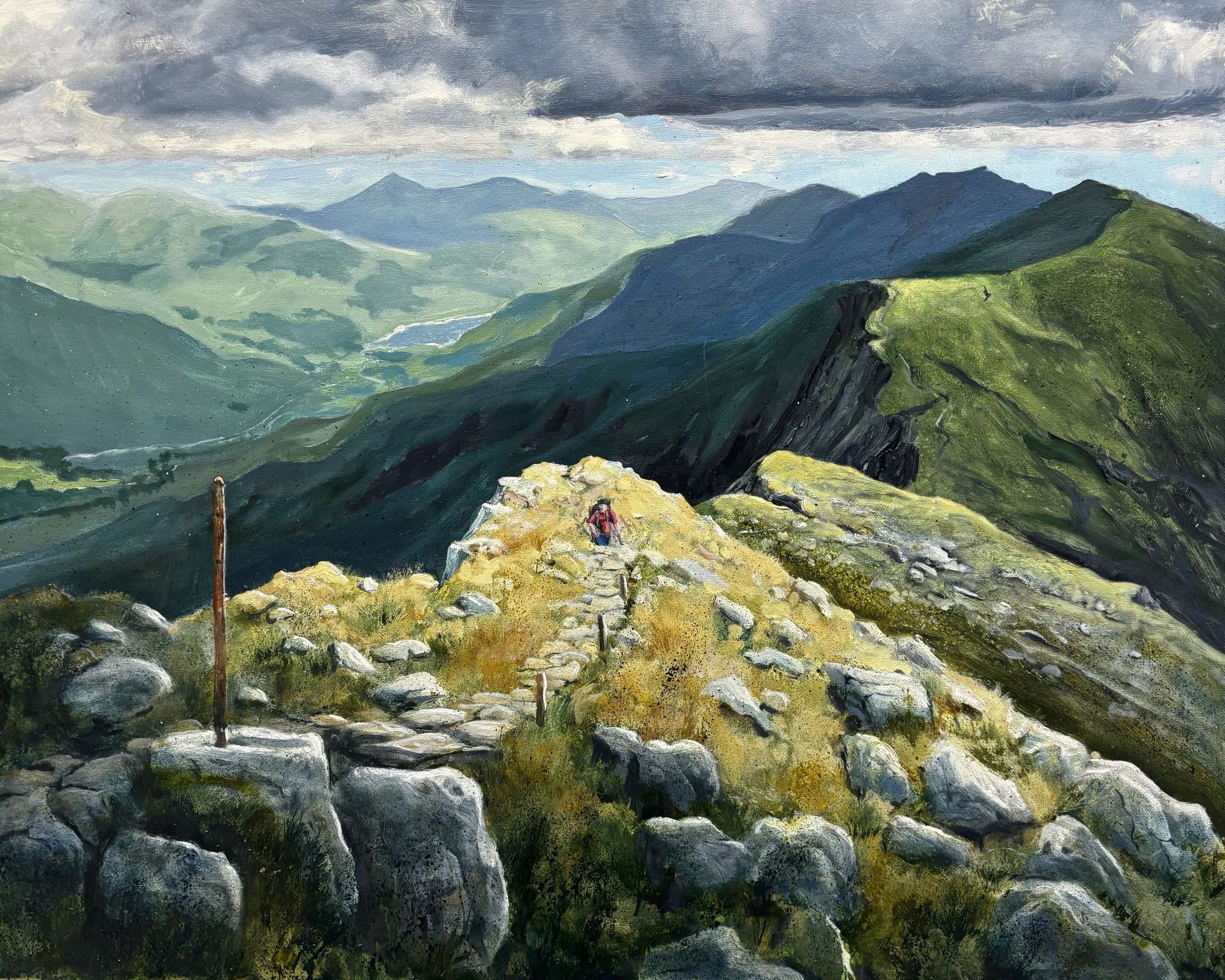 "Up, up and away", Glen Moriston, Inverness 60x76cm / 24x30in £1550