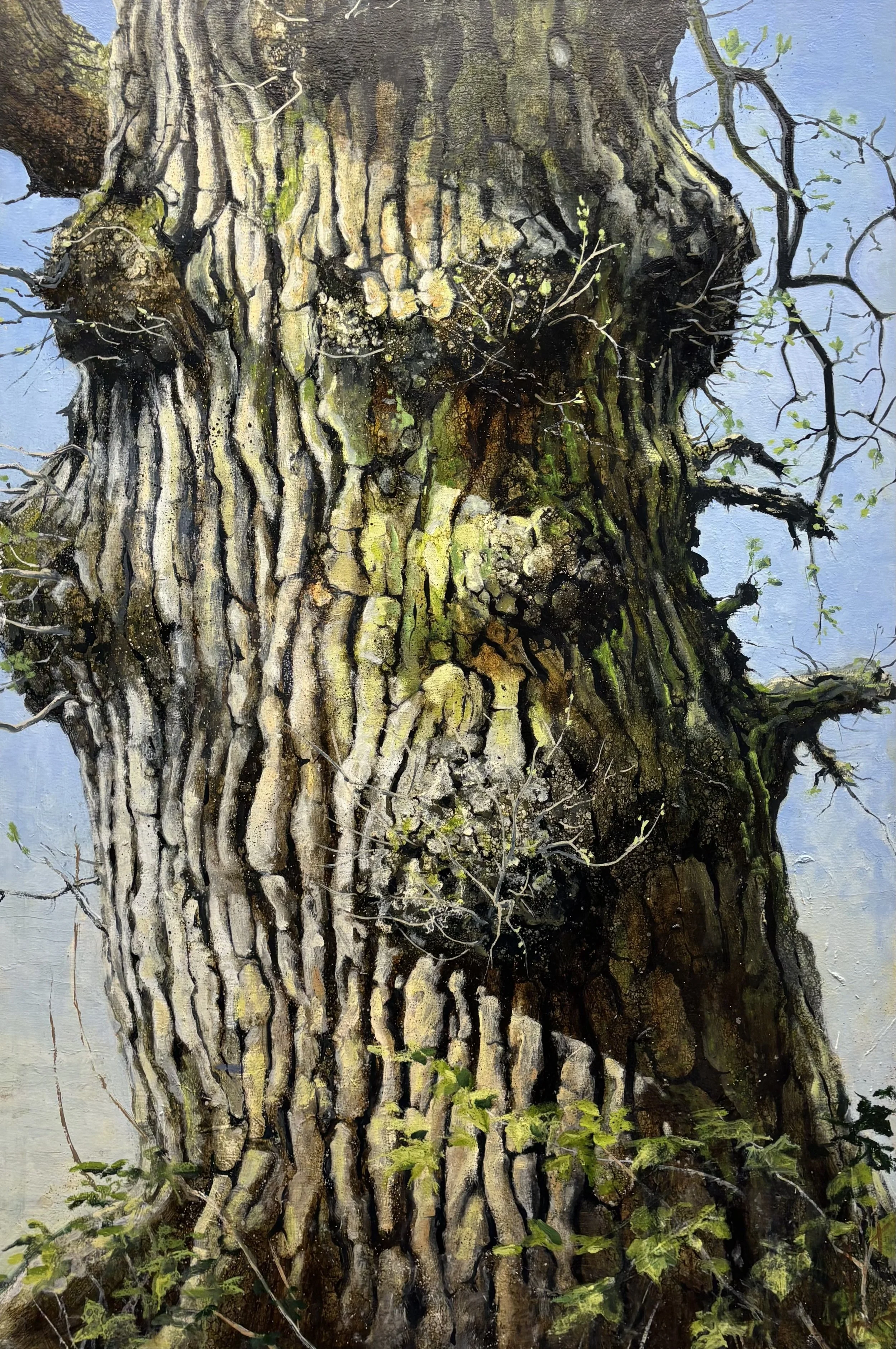 "Self-portrait aged 70", Trent Park 122x79cm / 48x31in £2750