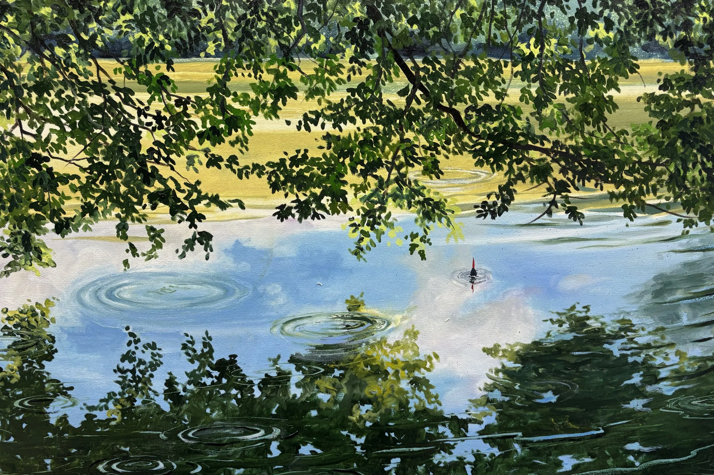 "Gone Fishing One" 61x91cm / 24x36in £1800