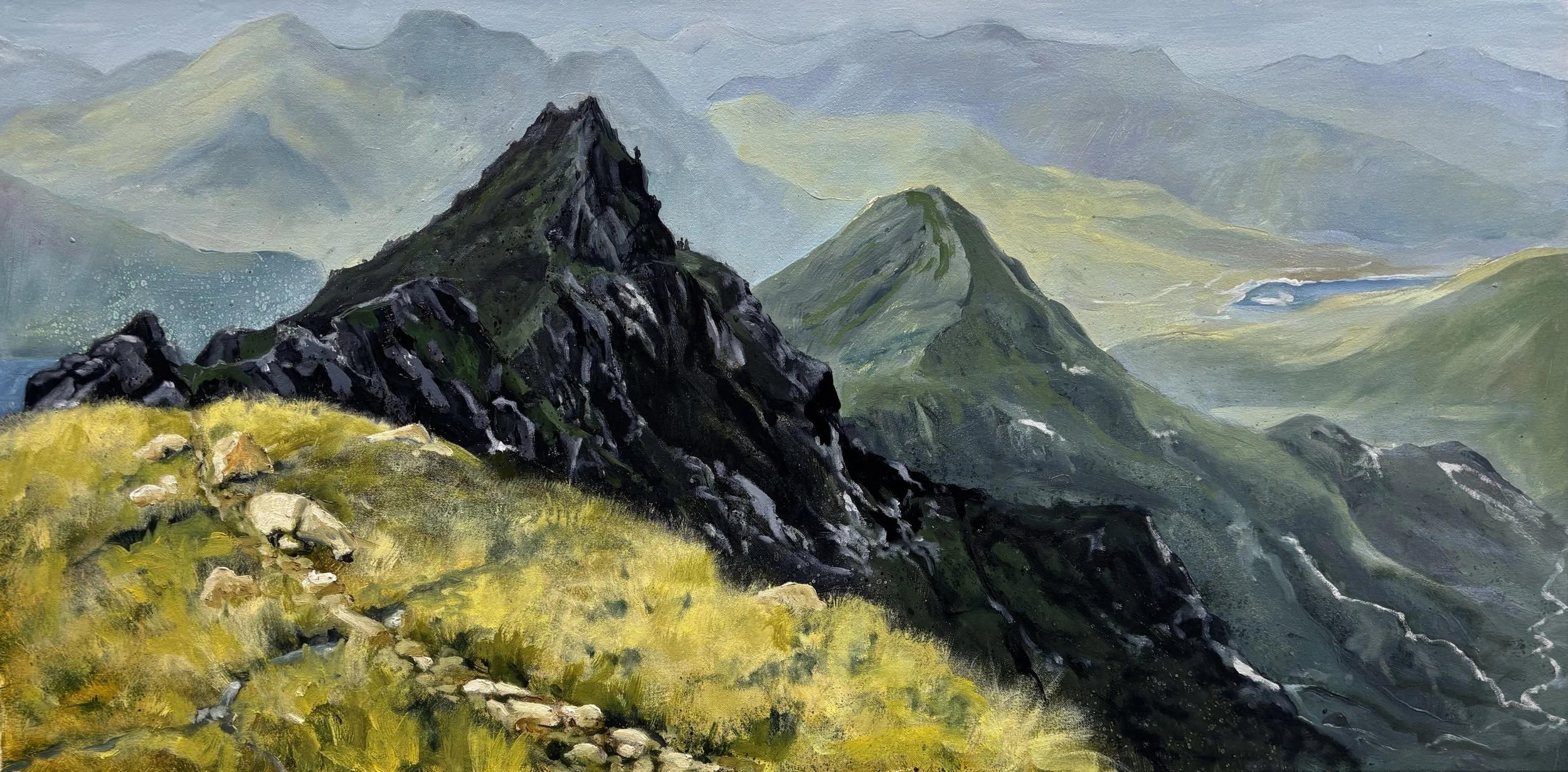 "The way home", Glen Moriston, Inverness 46x92cm / 18x36in £1440