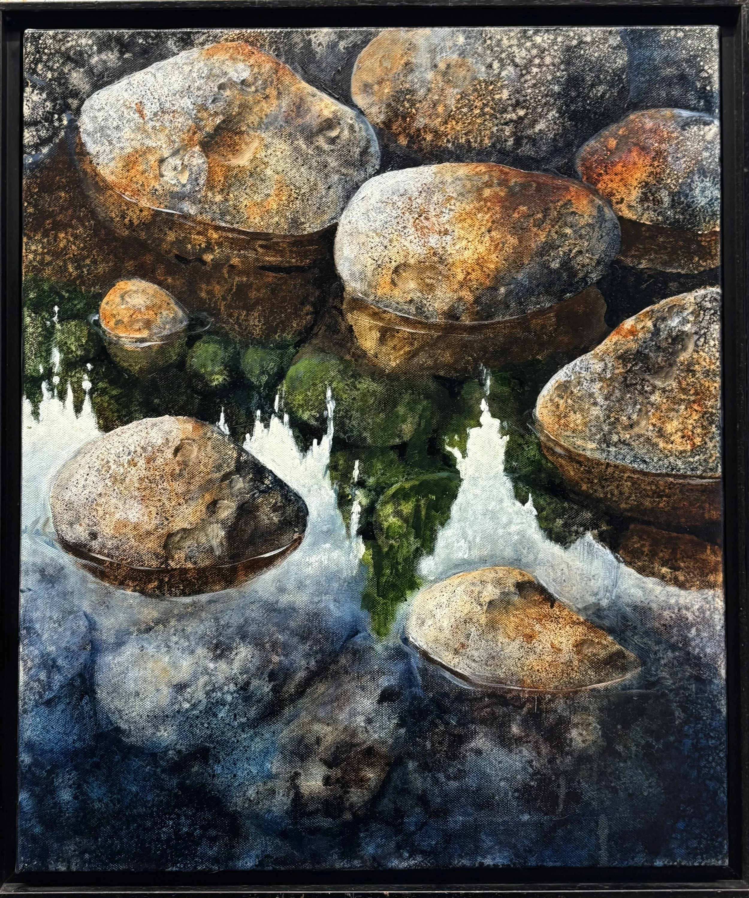 Edge of the Loch 65x55cm / 25x22in (framed) £1200