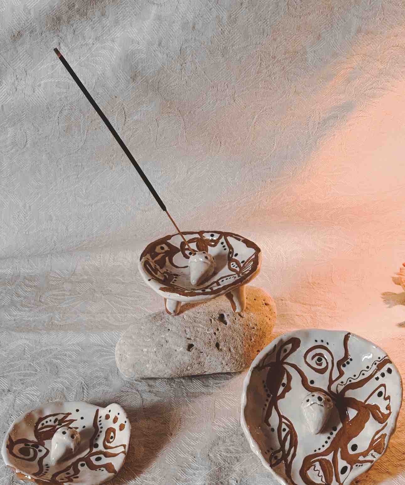 Handmade ceramic Janna Marche Ciaudano artist