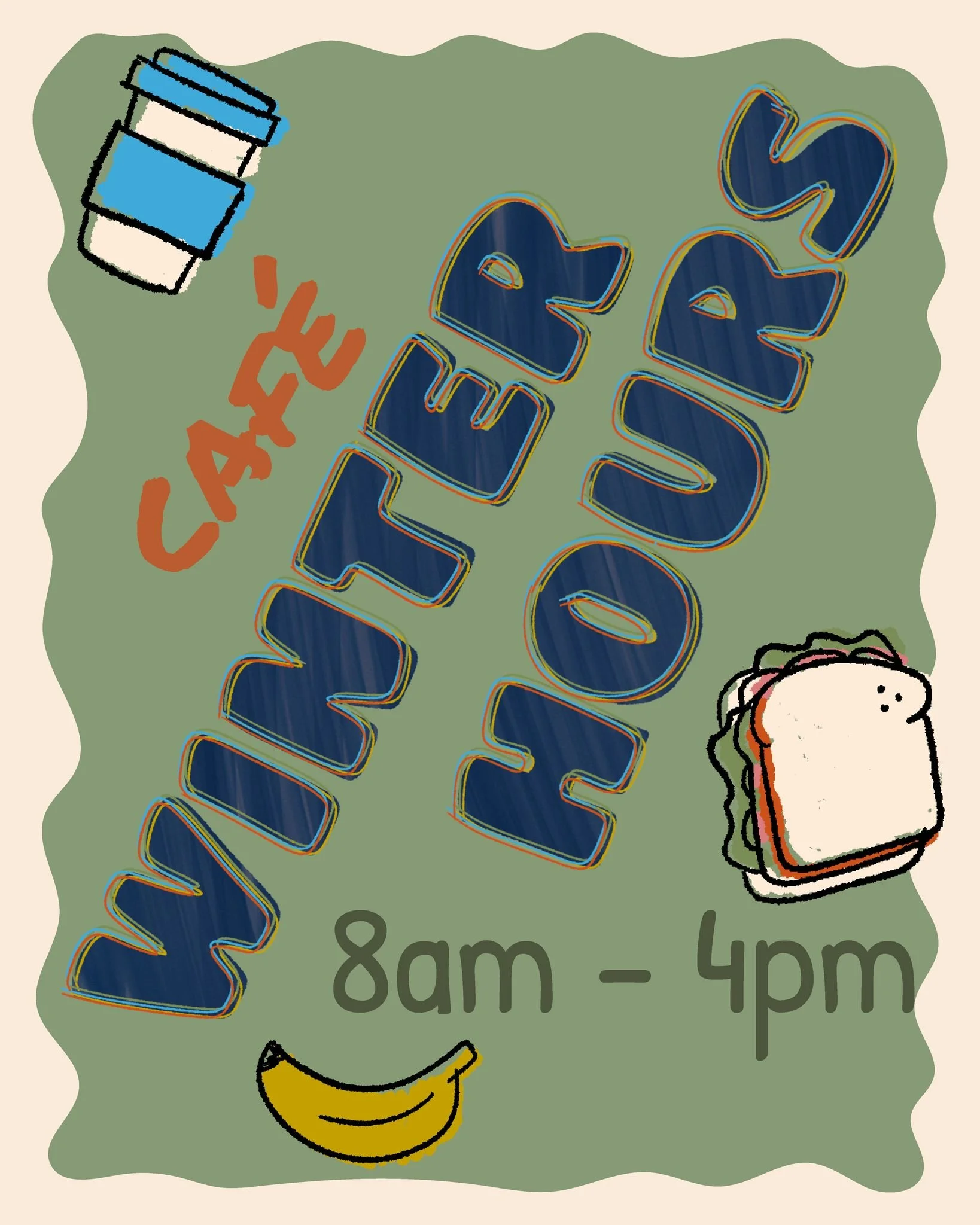 This Sunday 10/26 our Cafe is switching to our winter hours! We'll be serving up cozy cups and sandwiches from 8am - 4pm daily ❤