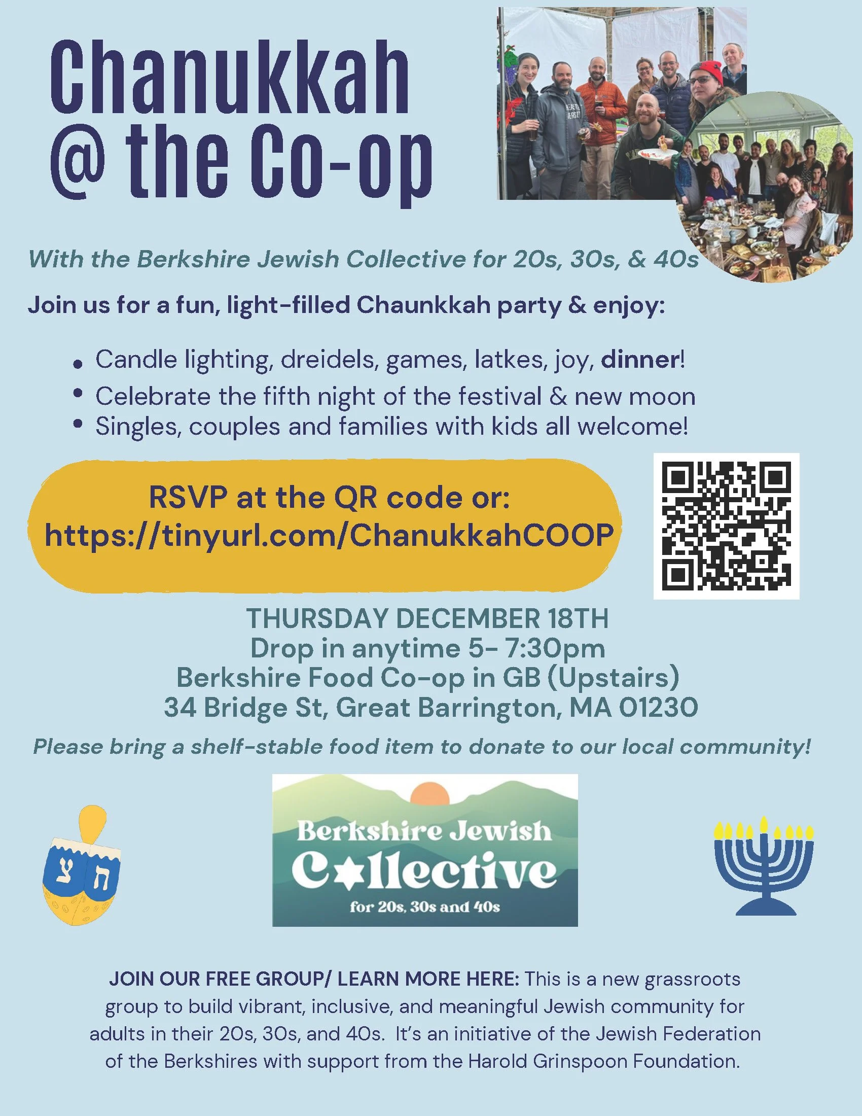 Chanukkah @ the Co-op