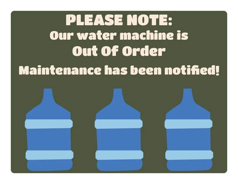 We&rsquo;ll let ya know when it&rsquo;s back up and running💧🙂✌️
