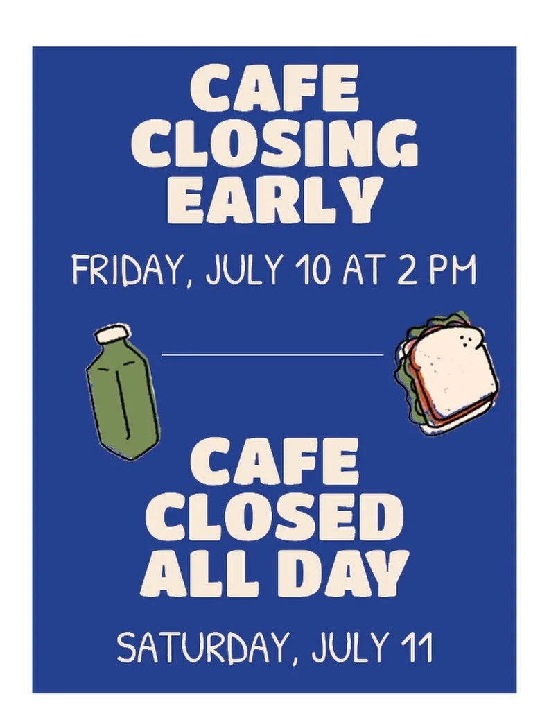 Hey, Friends! 👋
Just a quick heads-up about a few caf&eacute; updates for tomorrow and Saturday. Thanks so much for your understanding 💛💫 

Grab &amp; Go items &bull; Hot Bar &amp; Salad Bar will be available 🌈