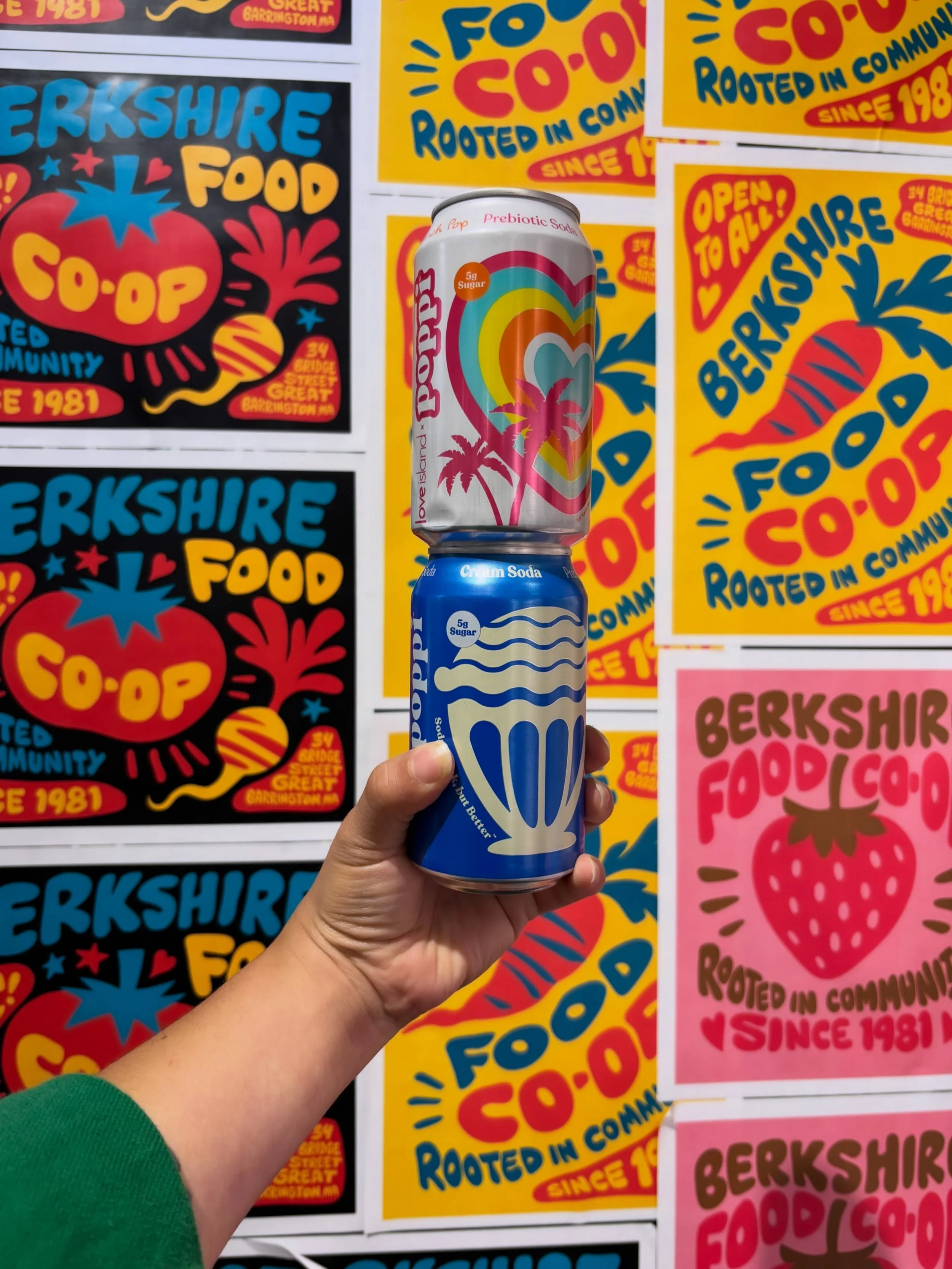 👁️ 🔍 I spy some new Poppi flavors on our shelves&hellip;can you spot them too? 🤭✨🥤💗