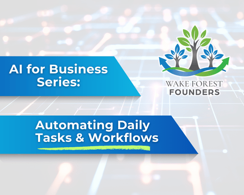 AI for Business Series: Automating Daily Tasks & Workflows
