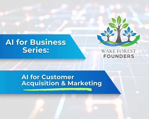 AI for Business Series: AI for Customer Acquisition & Marketing