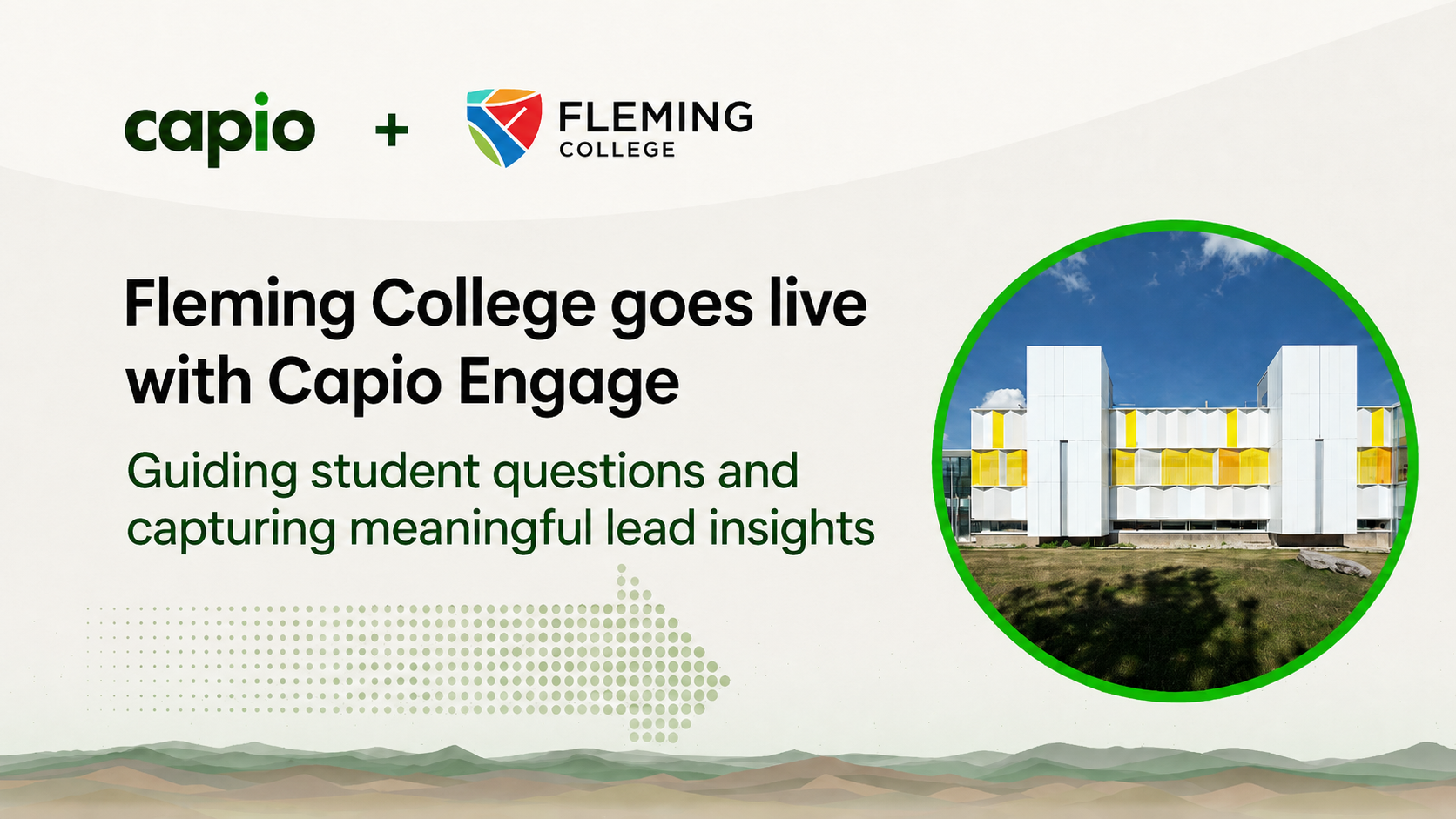 Fleming College Goes Live with Capio Engage to Strengthen Real-Time Student Support
