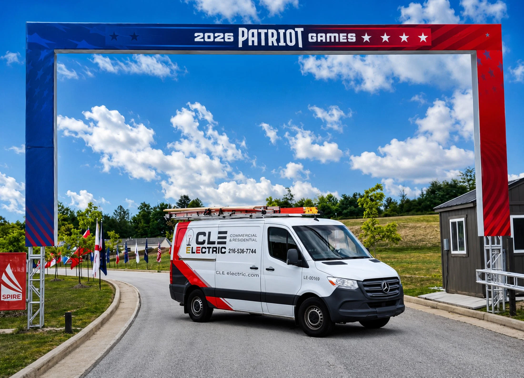 CLE Electric Proudly Powers the 2026 Patriot Games at SPIRE Academy