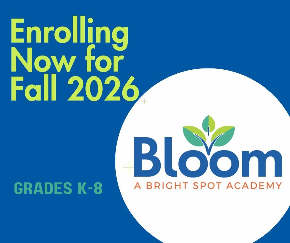 We are now accepting students for Fall 2026 in grades K-8. Please visit our website for more information about our school, access the enrollment form, or contact us to find out more. https://www.bloomacademyky.org/