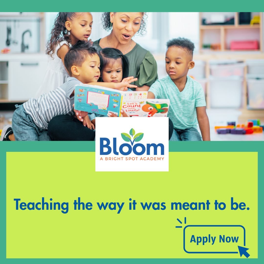 What does teaching at Bloom look like?
🌿Collaborative and supportive leadership
🌿Small classes
🌿Collaborative teaching
🌿Time for you to plan so you can do your best work
Bloom Academy is interviewing now for two teachers and a part-time teaching 