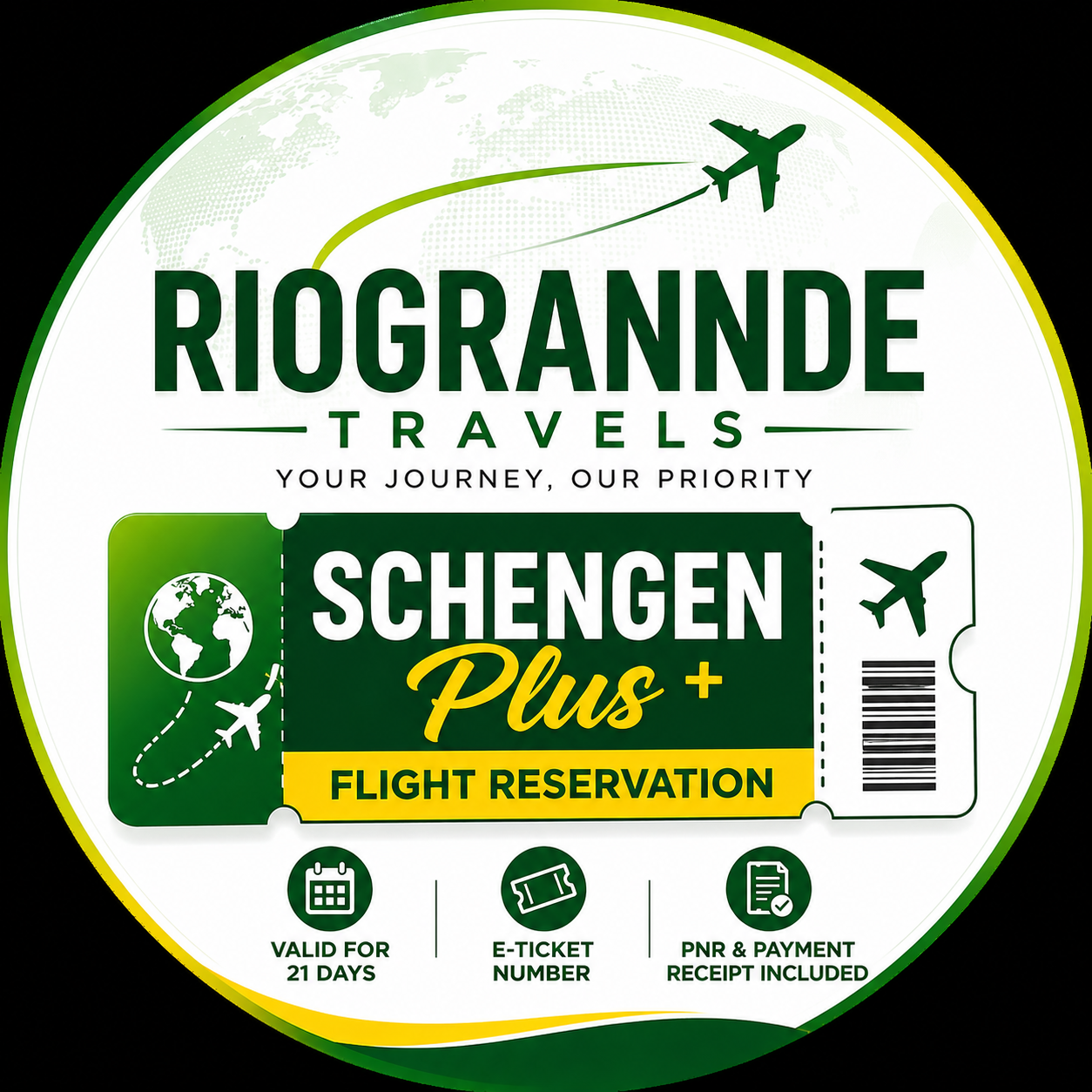 SCHENGEN PLUS DUMMY TICKET