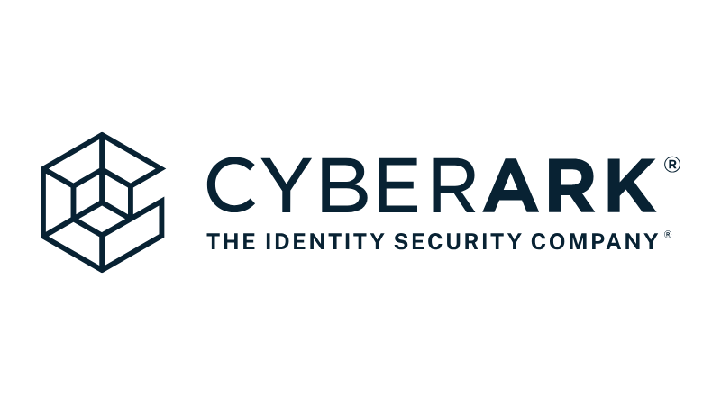 CyberArk logo with a geometric cube icon and the text "CyberArk The Identity Security Company".