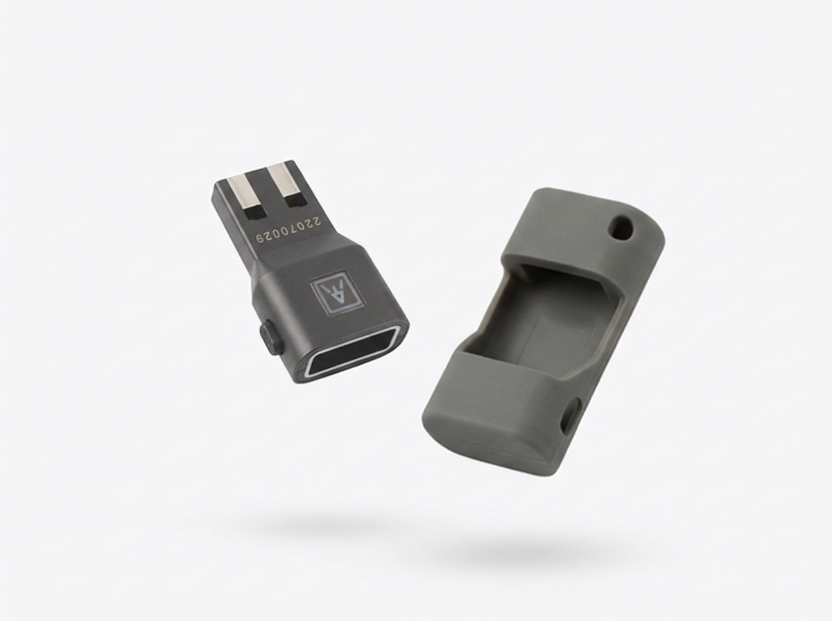 ATKey.Pro and its case