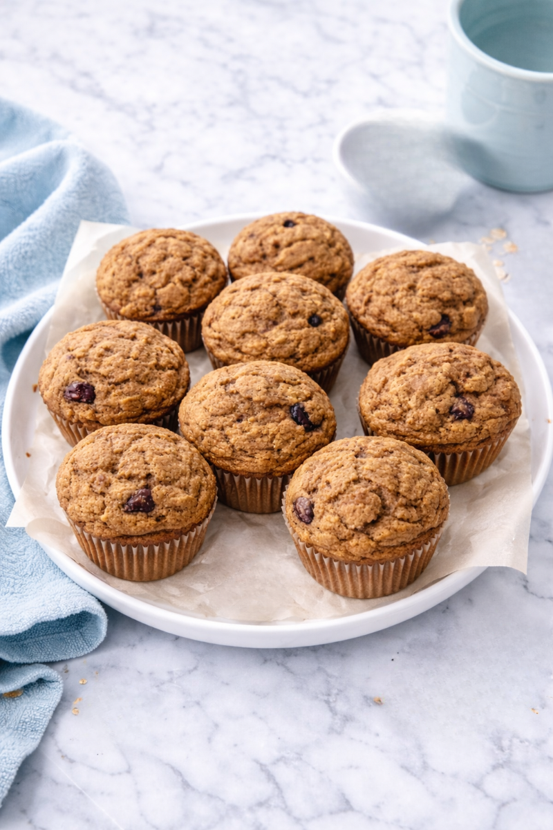 Refined Sugar-free Pumpkin Muffins