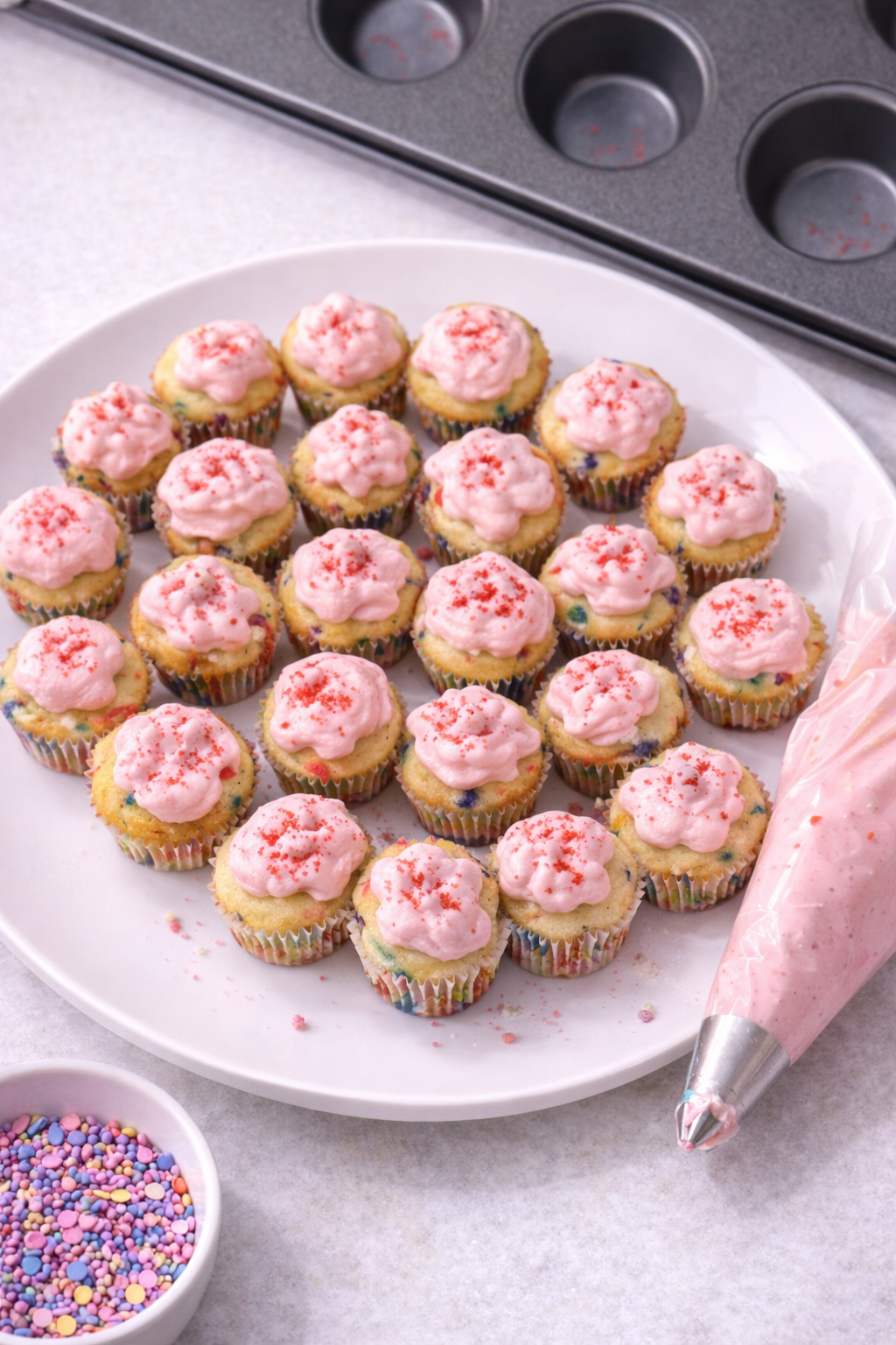The BEST Homemade Confetti Cupcakes (Better Than Box Mix!)