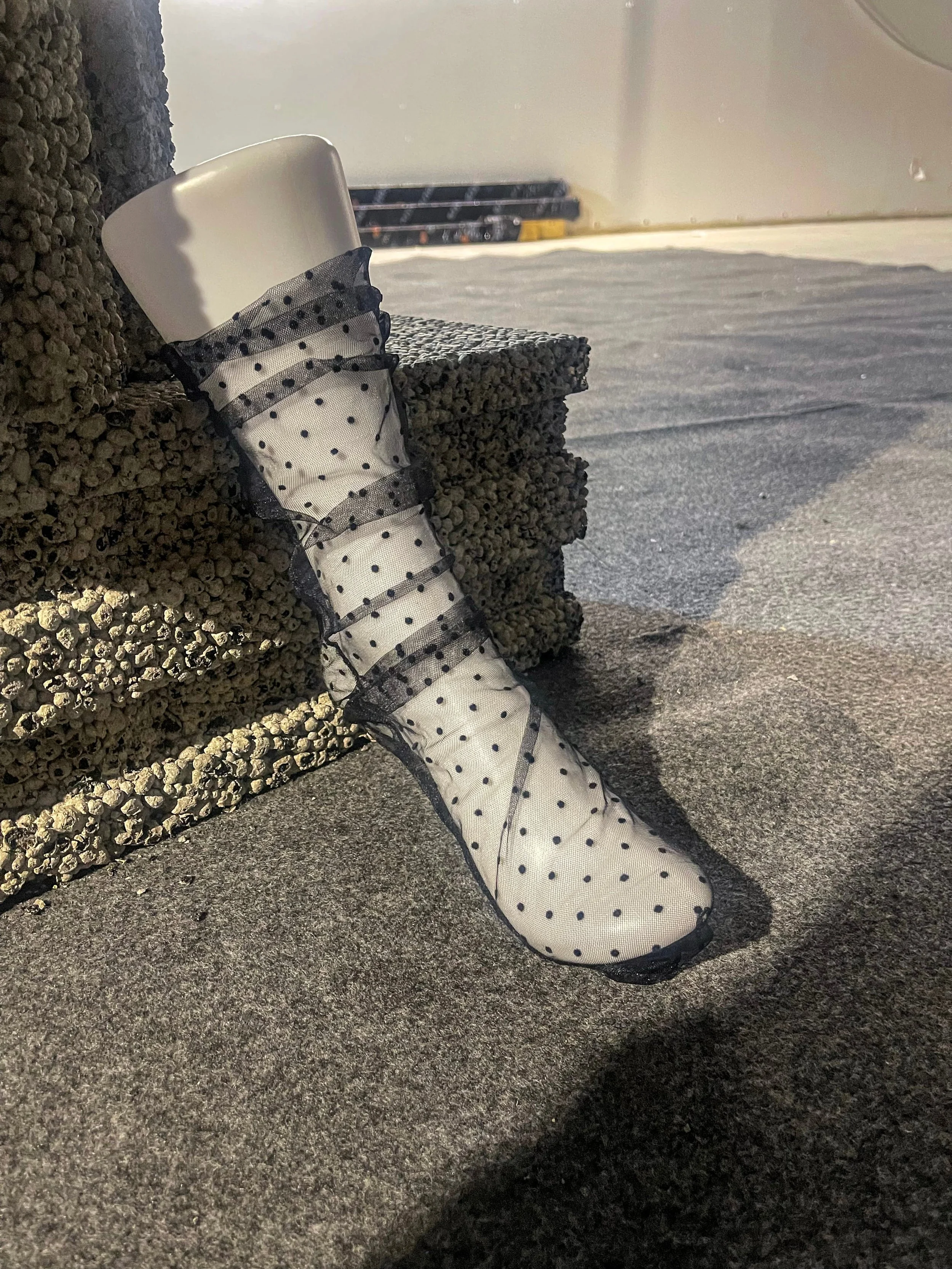 Socks Bridal Black, In Ink