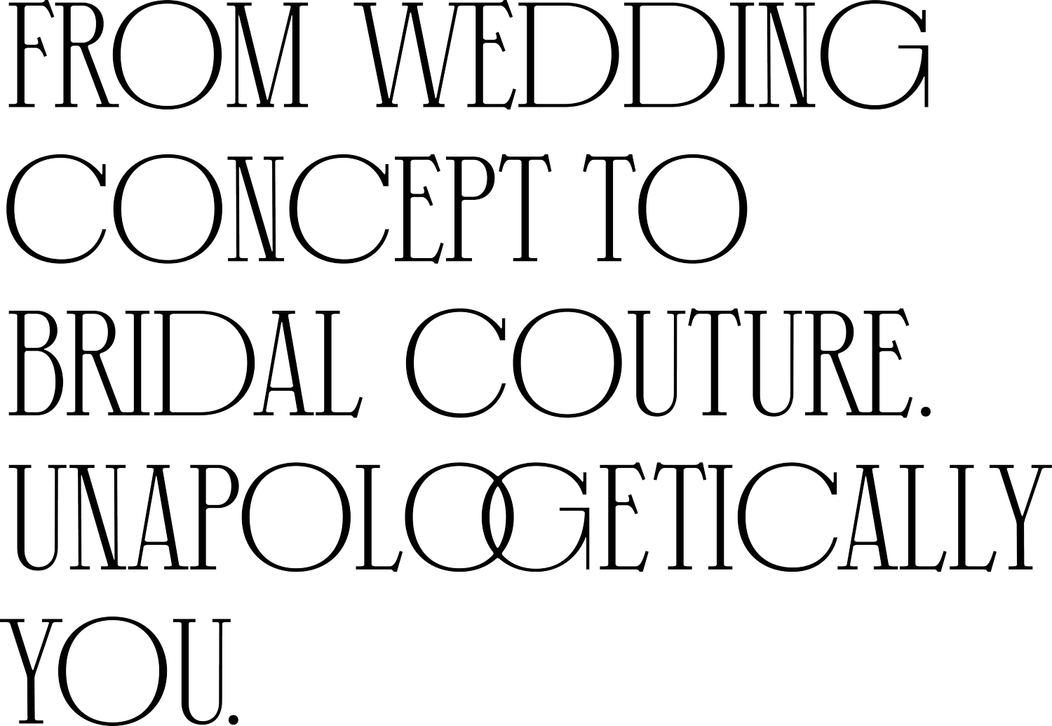 Wedding Couture by Malin