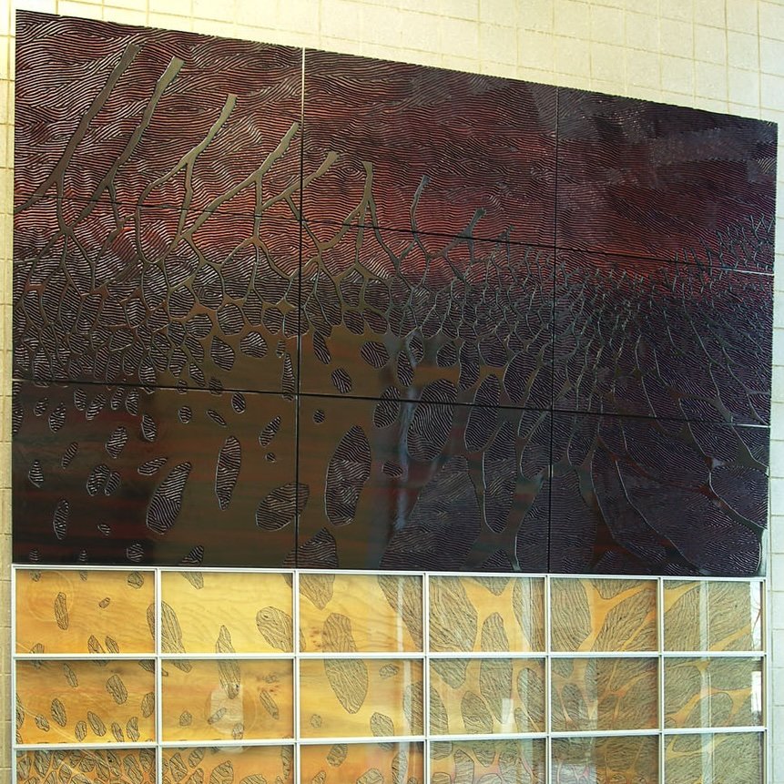 ... une œuvre de 250 x 600 cm...