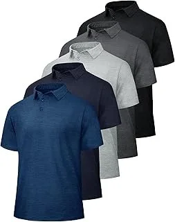 Quick Dry Moisture Wicking Performance Short Sleeve Men’s Golf Shirt