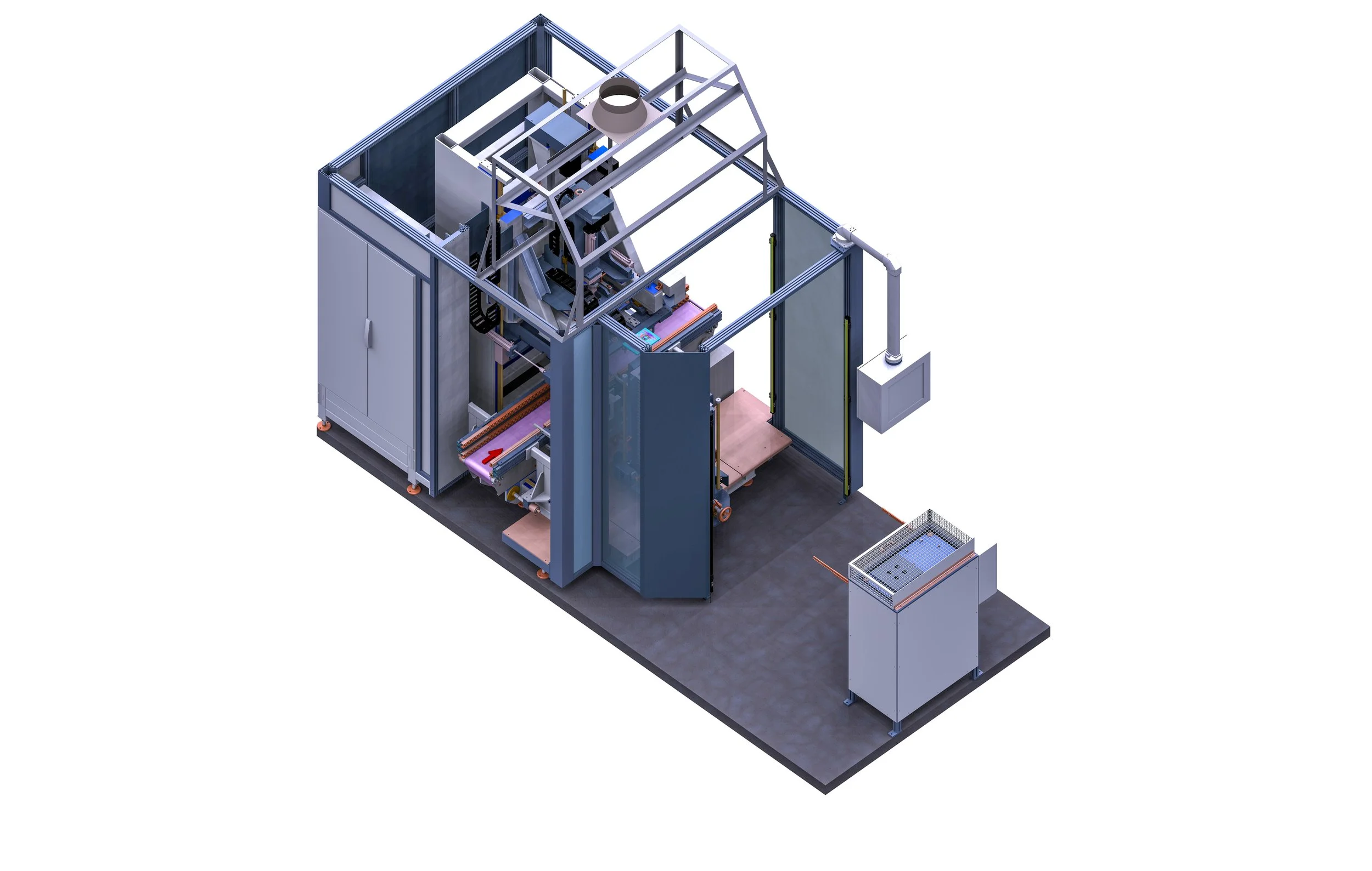 Machine de thermosoudure de batteries