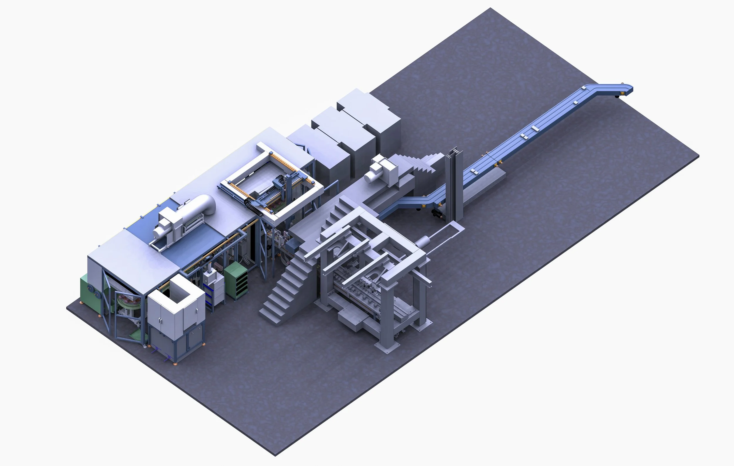 Four de collage d’aimants pour rotors