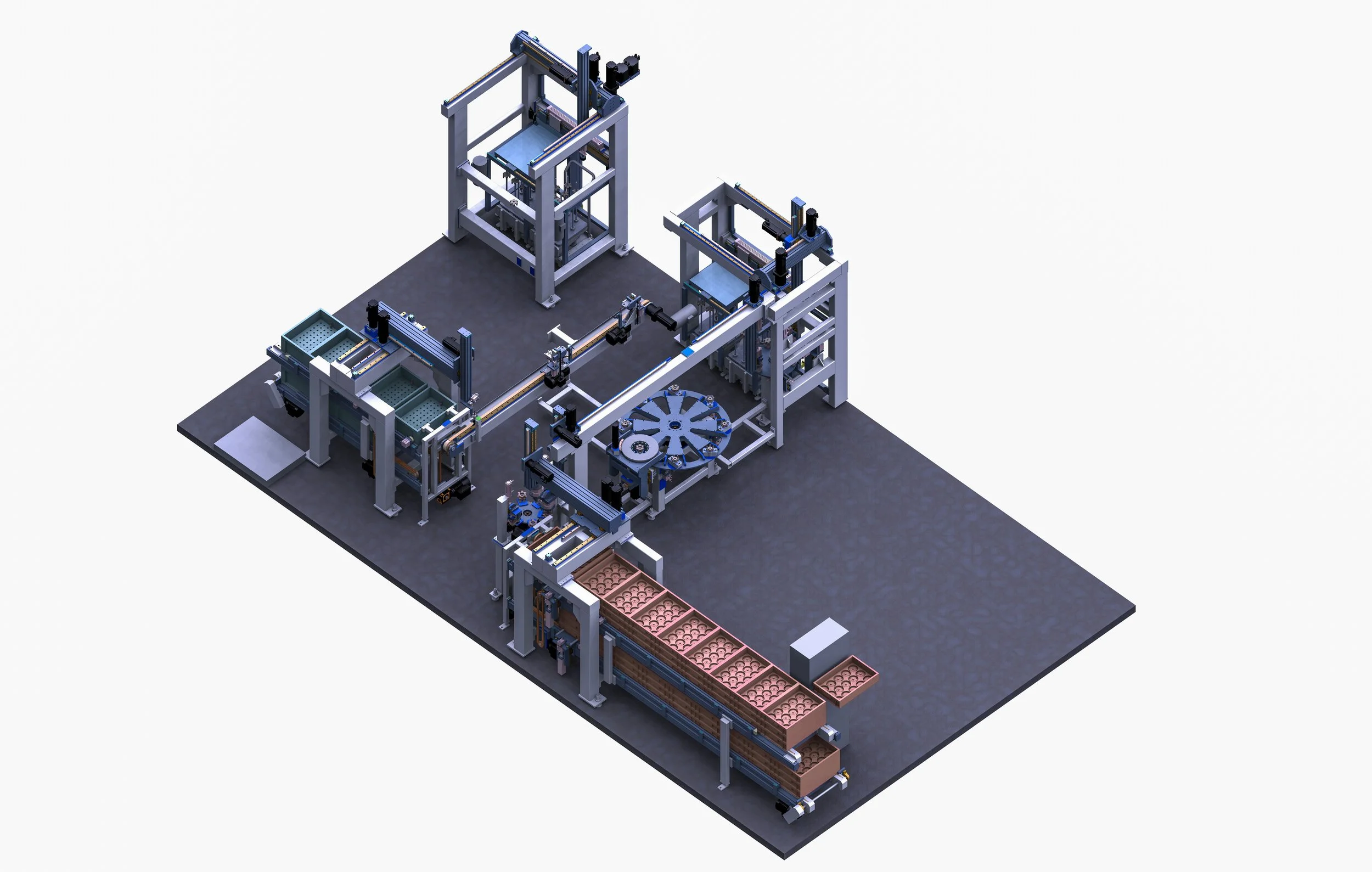 Assembleuse de rotors