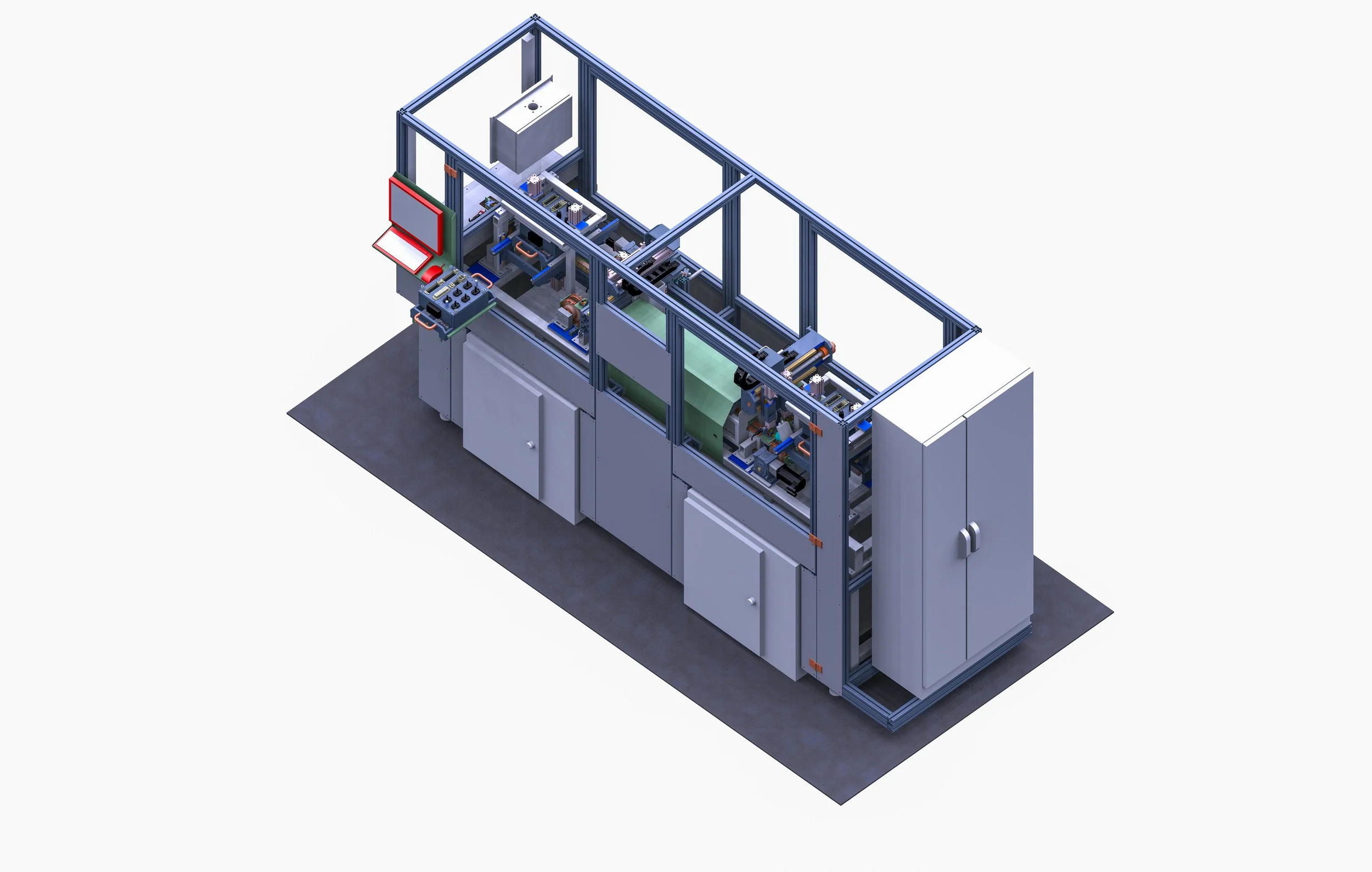 Ligne automatique d’assemblage et de test Power Modules