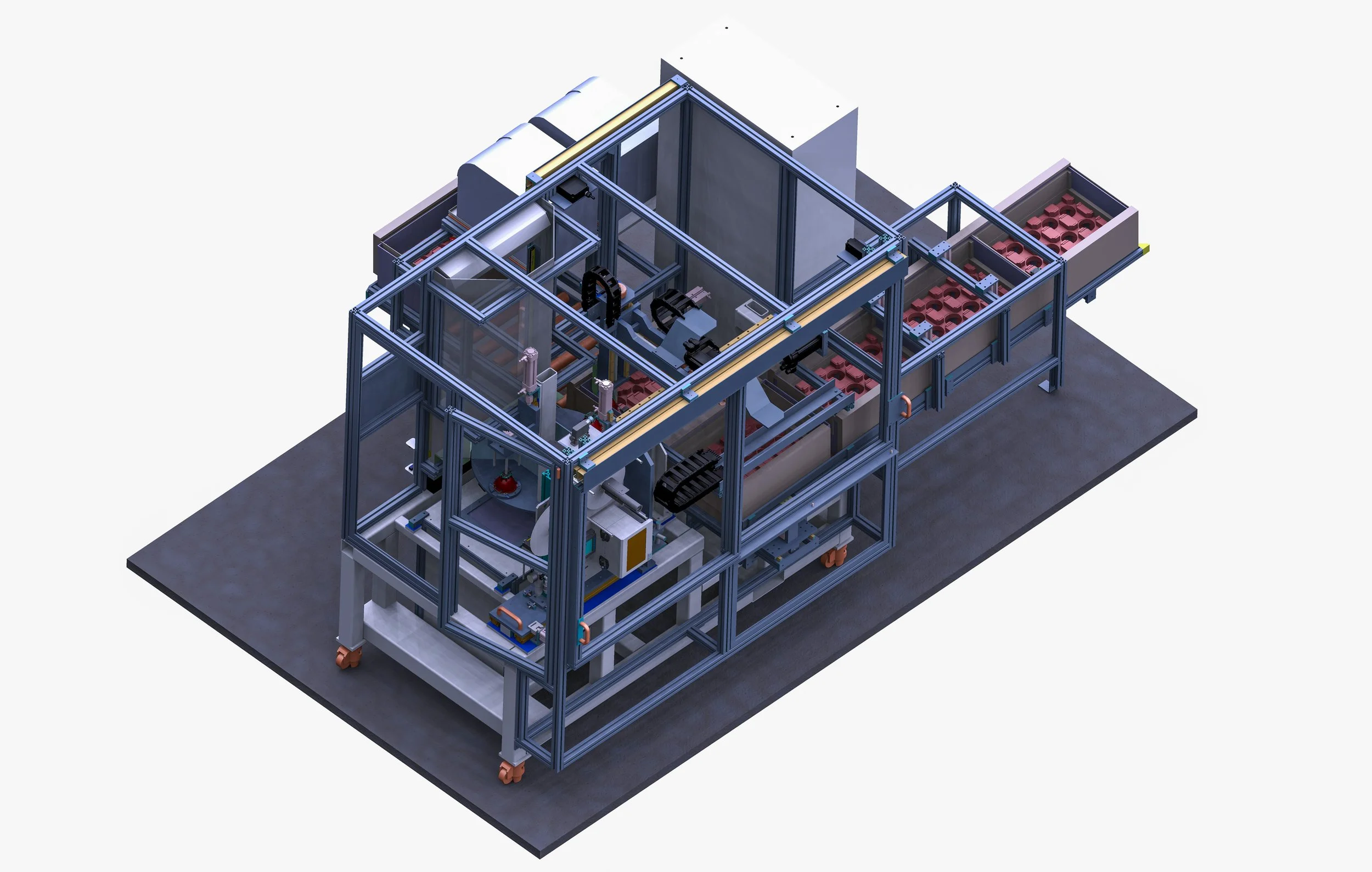 Station automatique de contrôle elliptiques