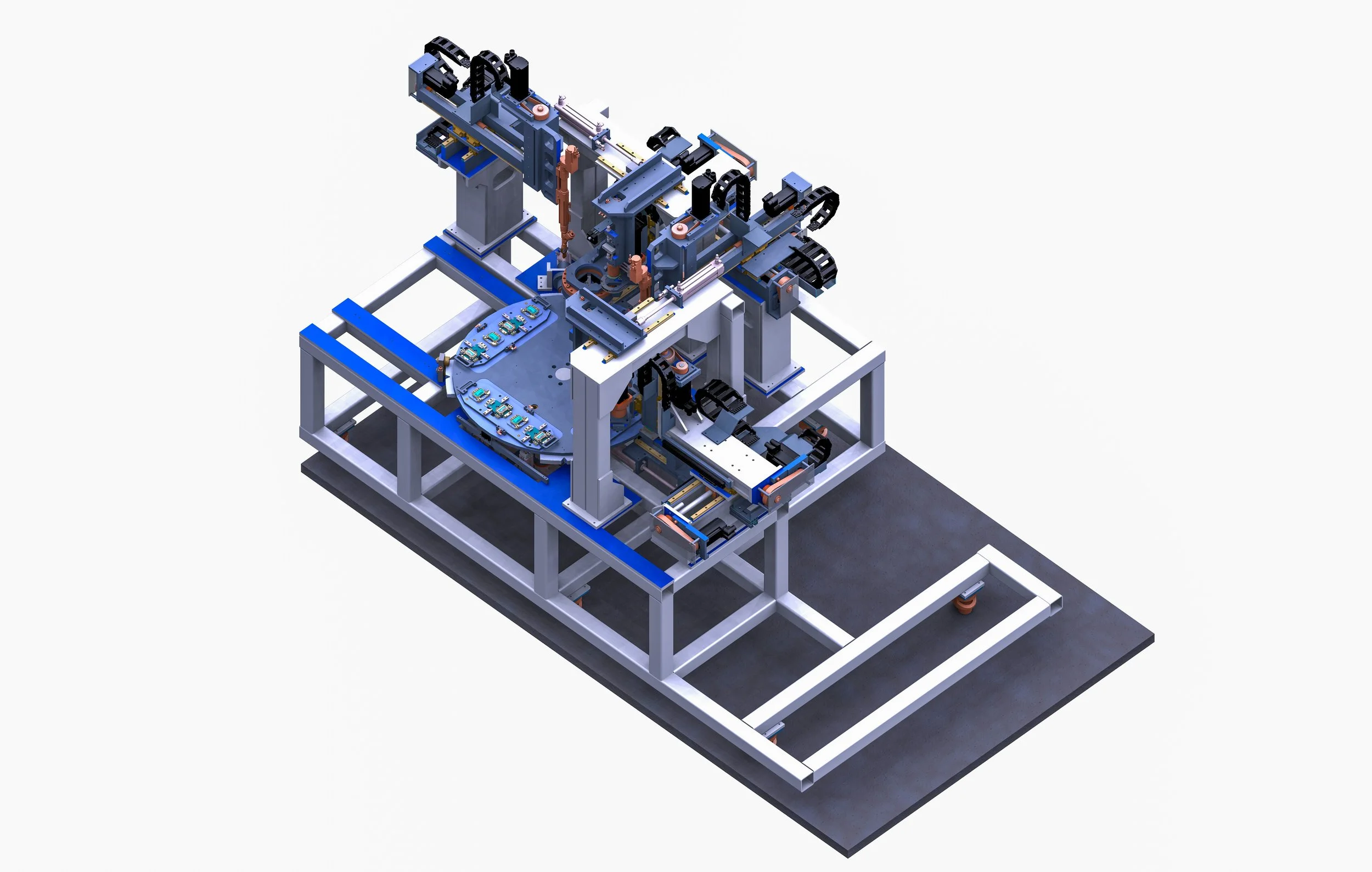 Aligneuse et assembleuse de modules de phares