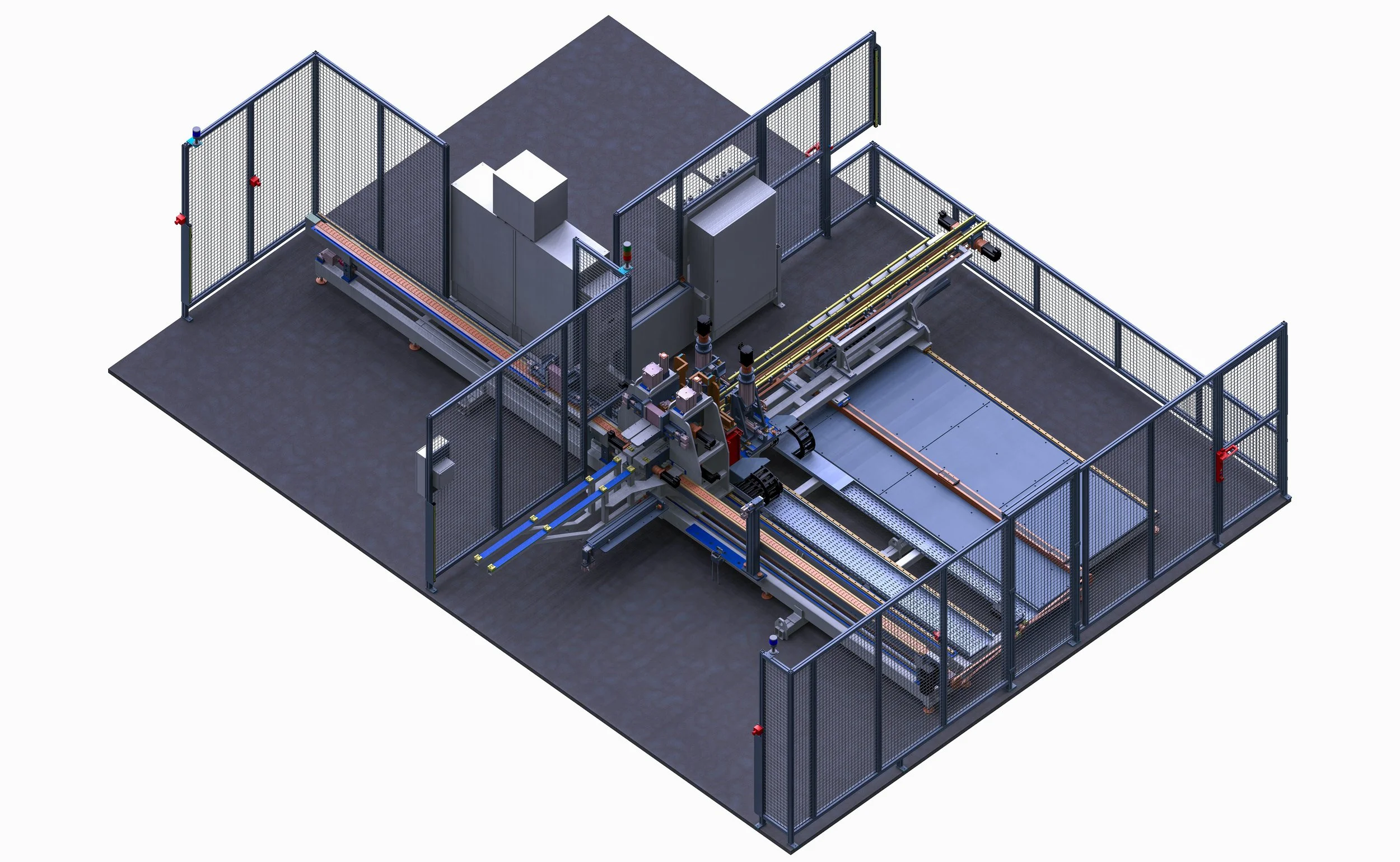 Assembleuse-soudeuse de radiateurs